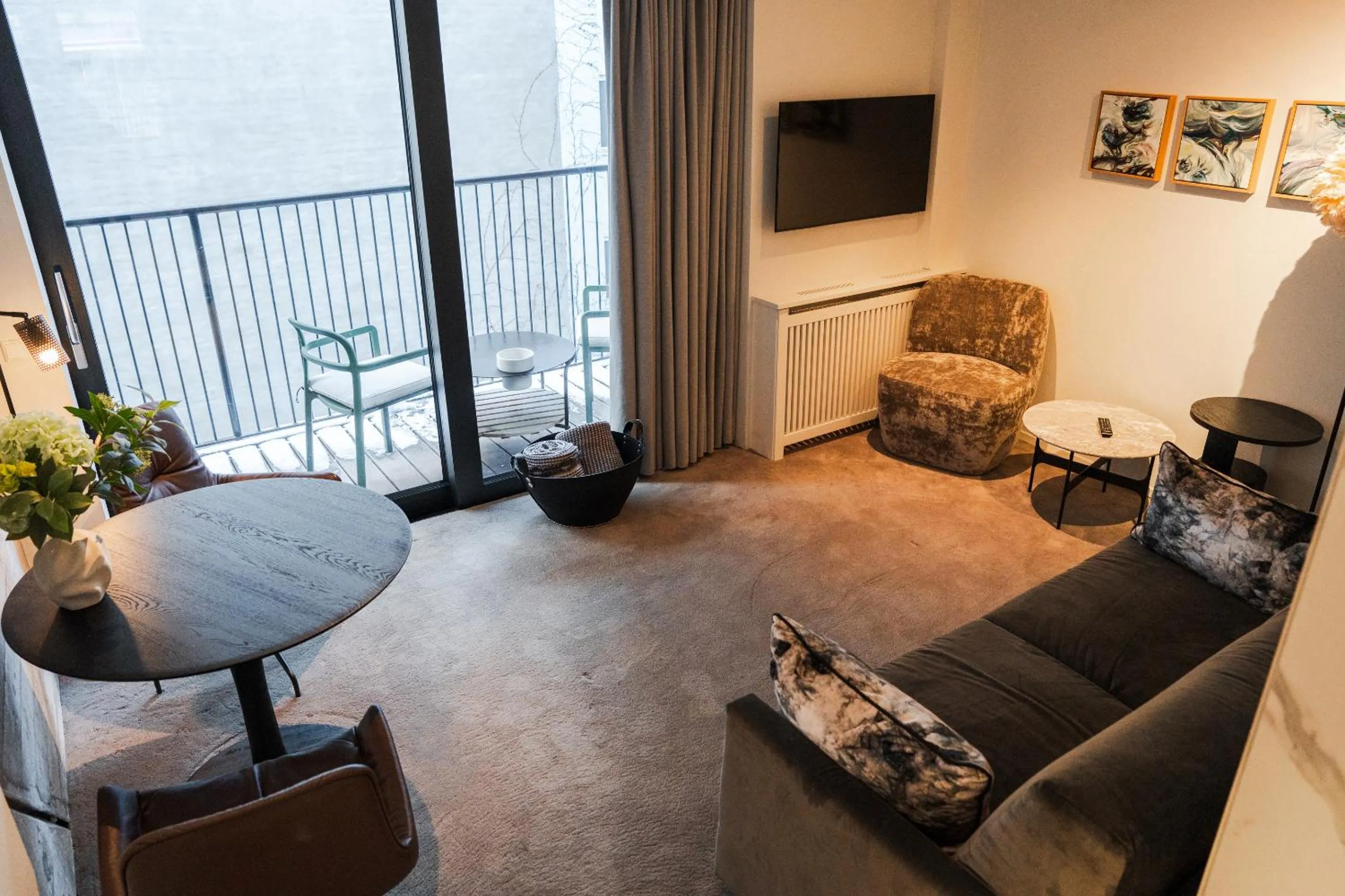 Seating area in Boutique Hotel Herman K