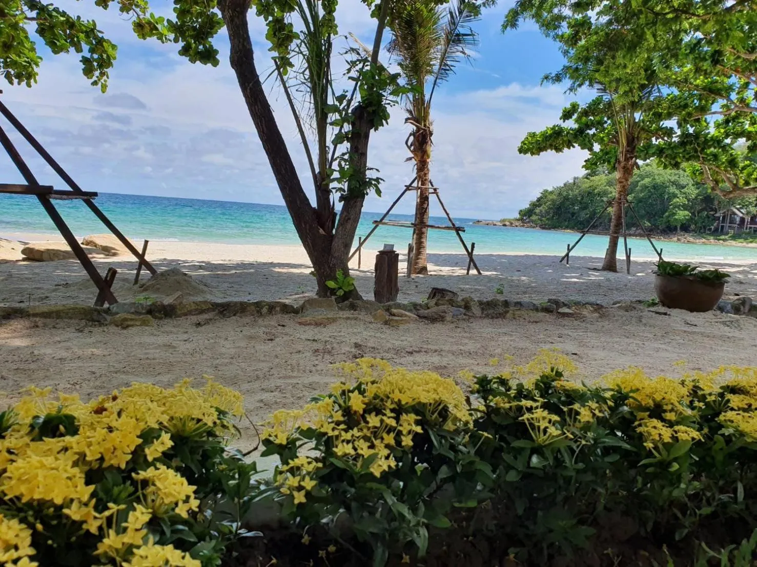 Natural landscape in Blue Bay Bungalow