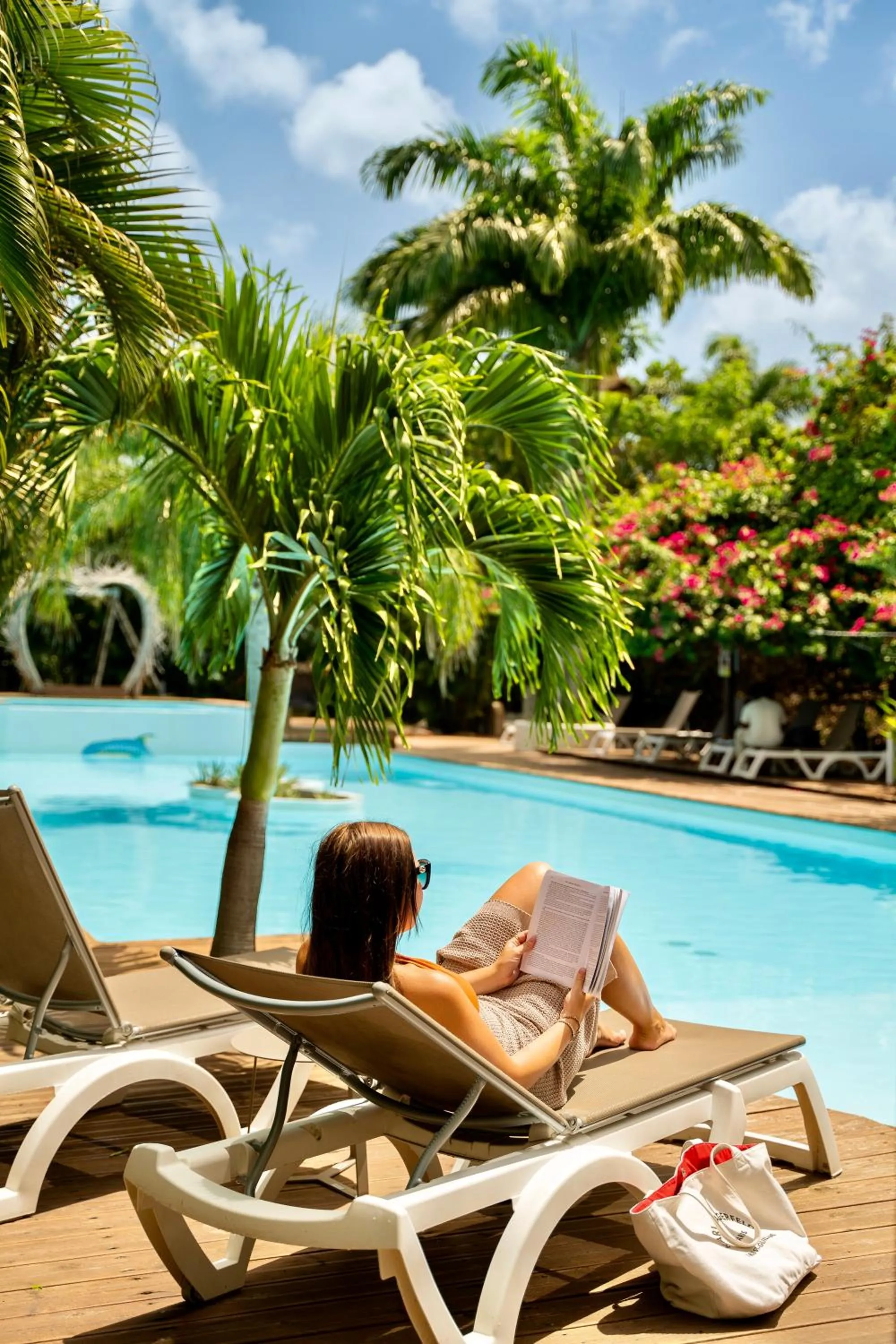 Swimming pool in Kawan Bay Suites