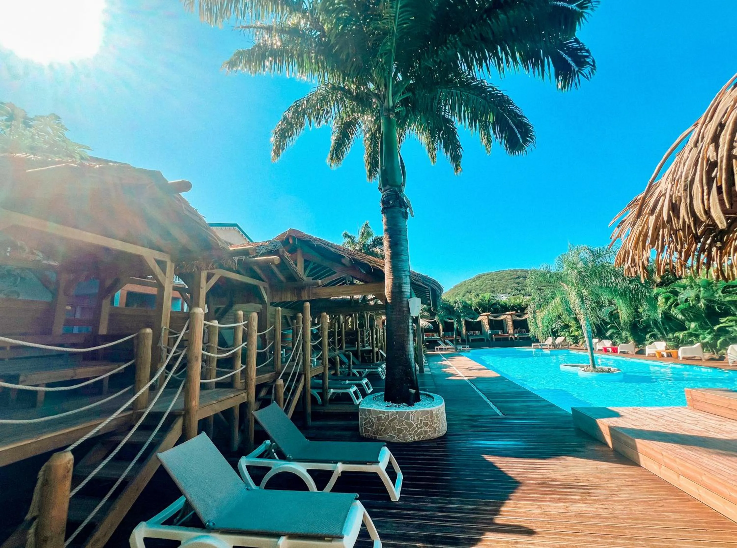 Swimming pool in Kawan Bay Suites