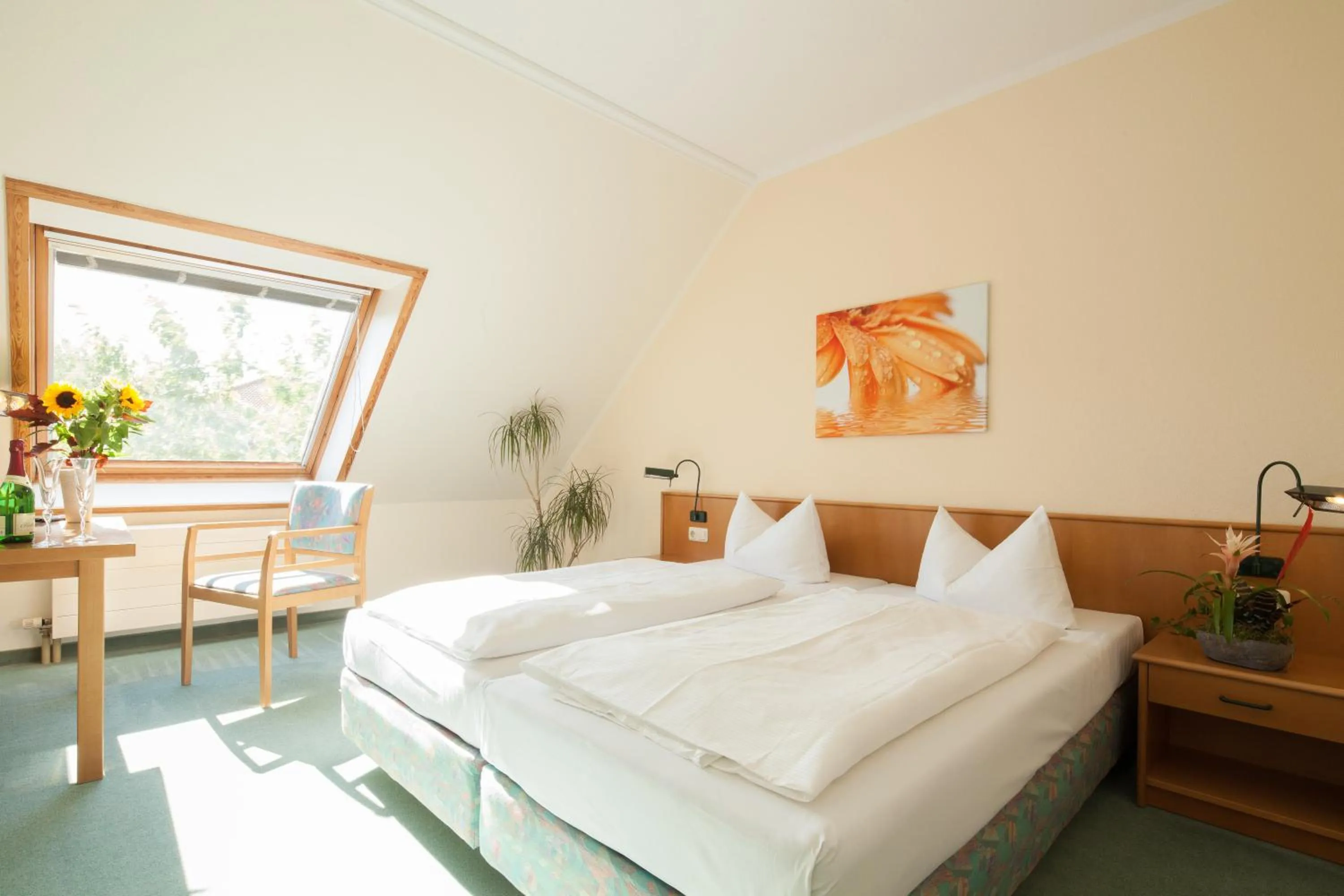 Bed in Apart Hotel Gera