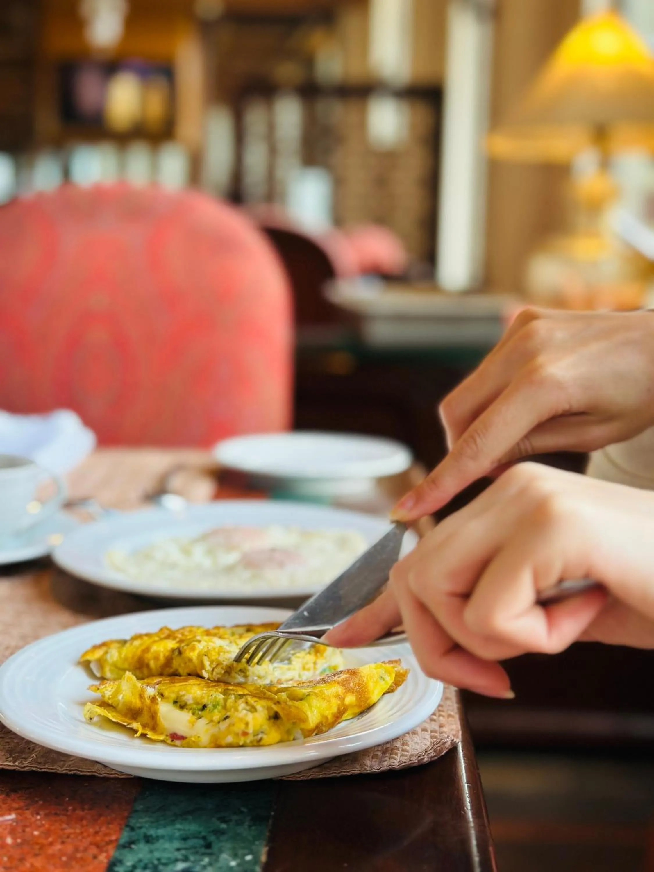 Breakfast in Pearl Continental Hotel Malam Jabba