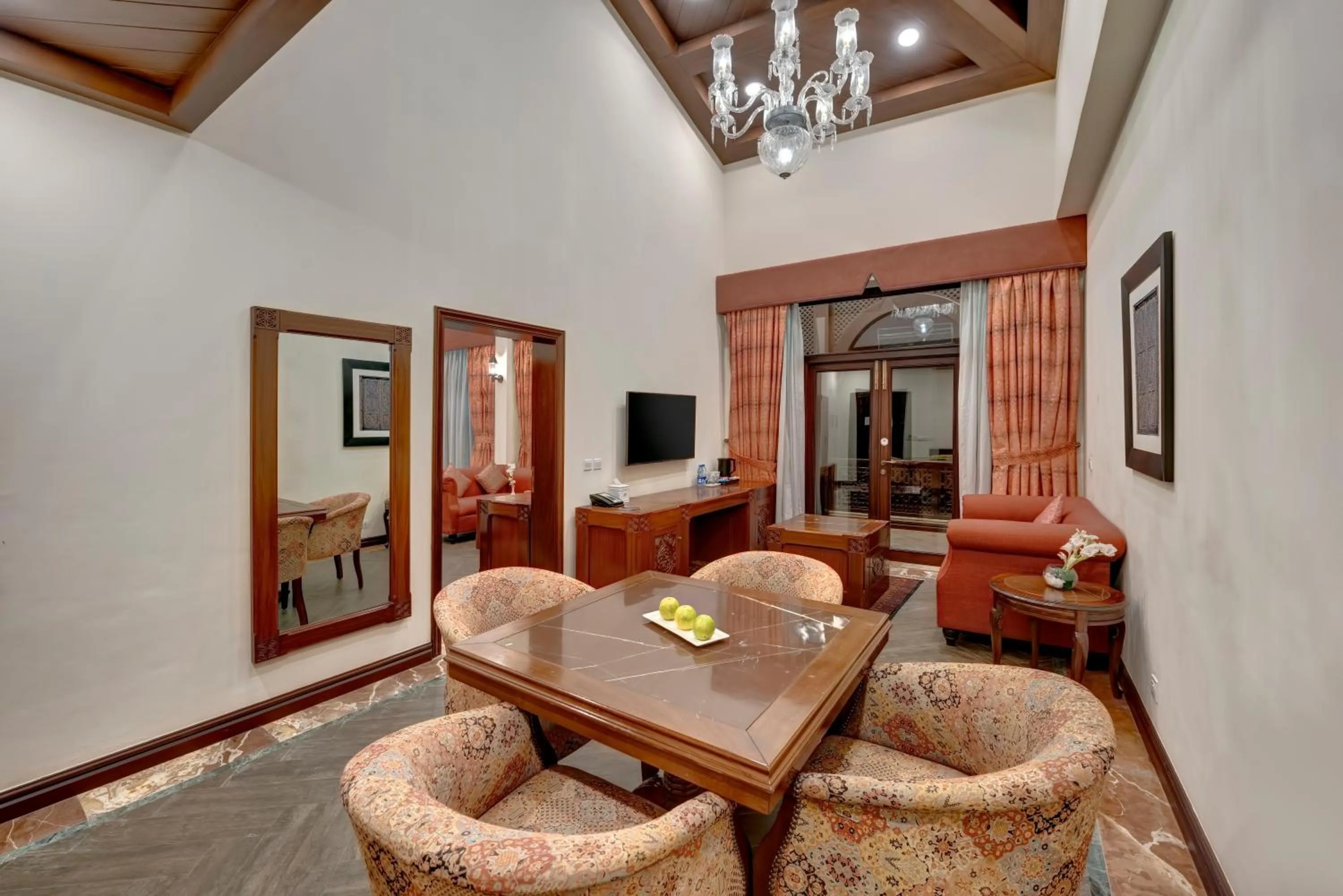 Seating area in Pearl Continental Hotel Malam Jabba