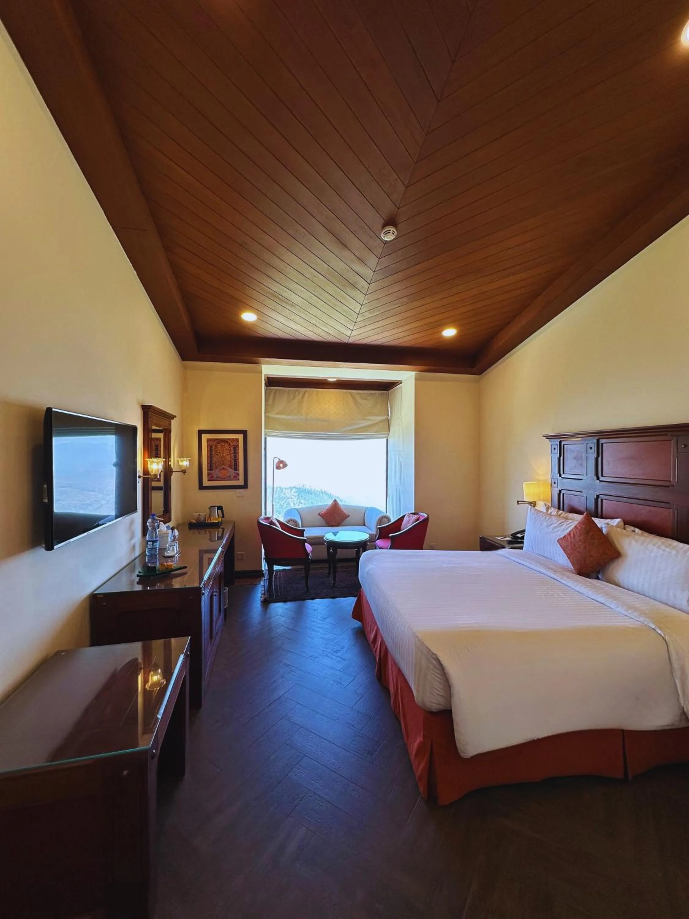 Photo of the whole room, Bed in Pearl Continental Hotel Malam Jabba