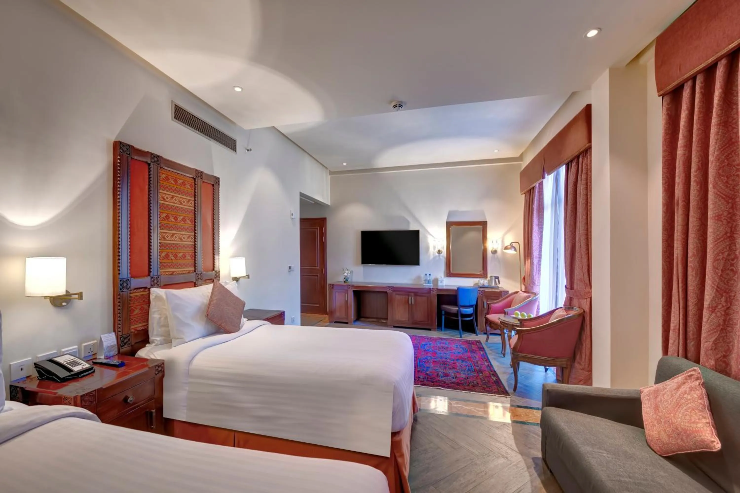 Photo of the whole room, Bed in Pearl Continental Hotel Malam Jabba