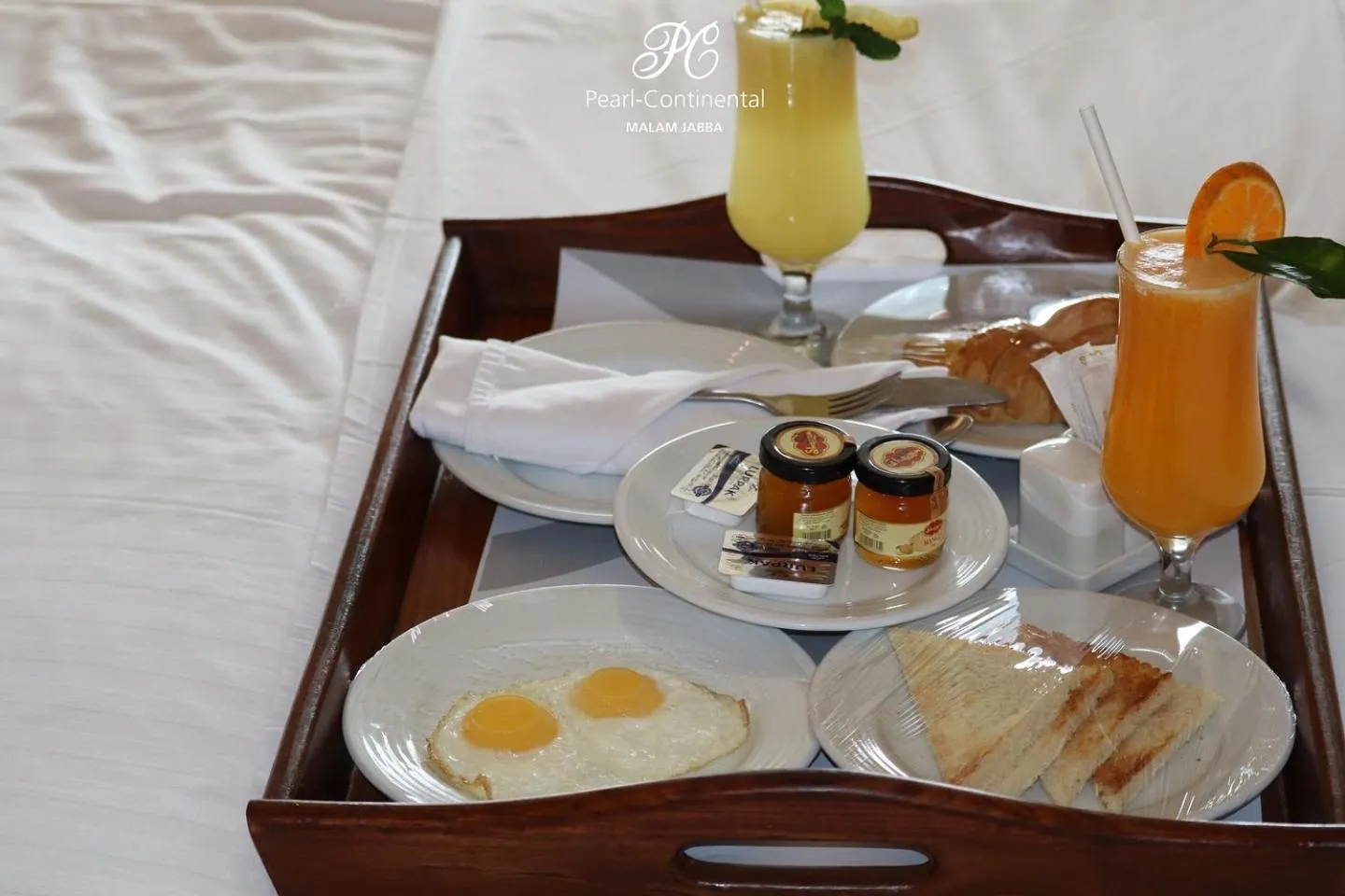 Breakfast in Pearl Continental Hotel Malam Jabba