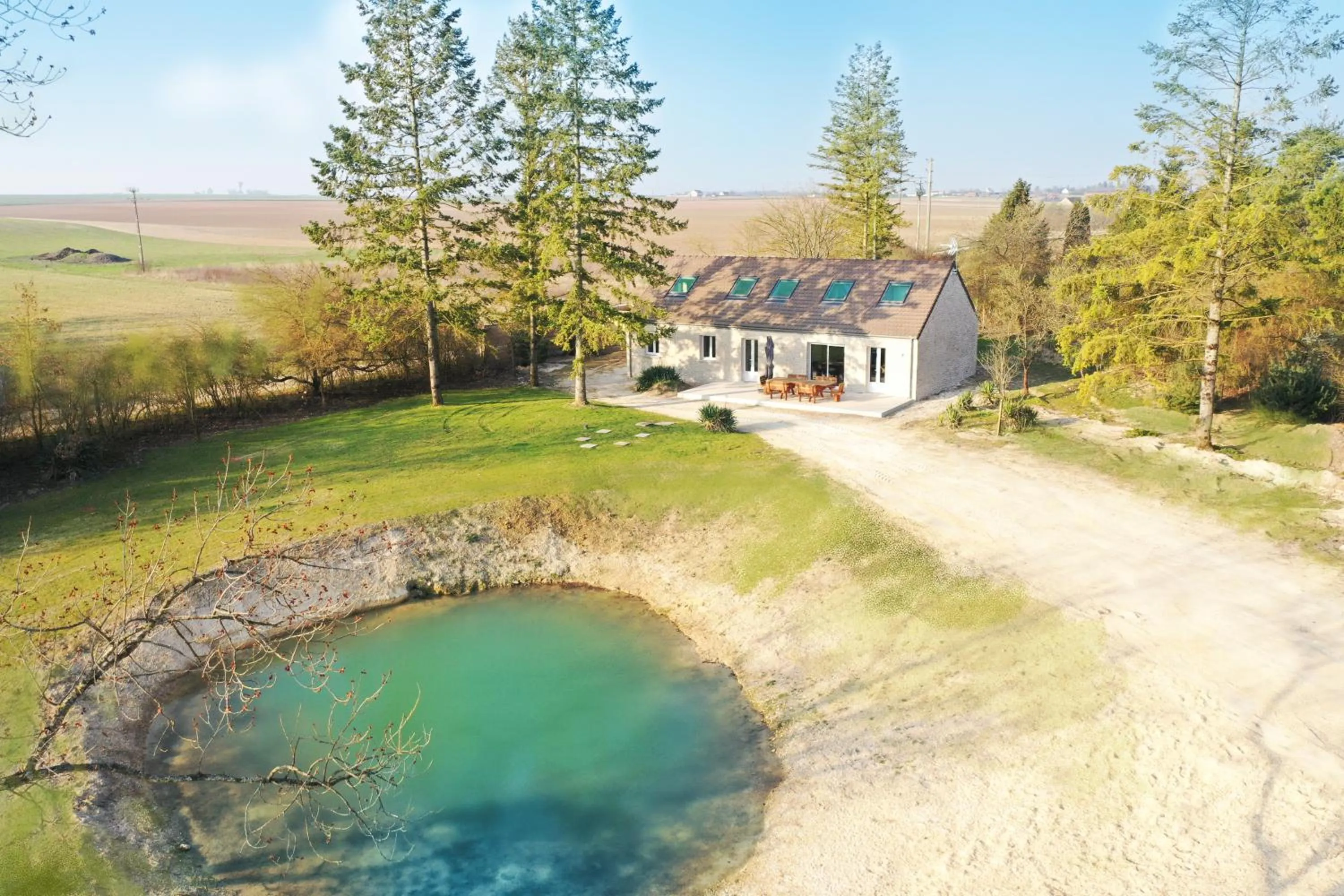 Garden in Les Etangs de la Bassée