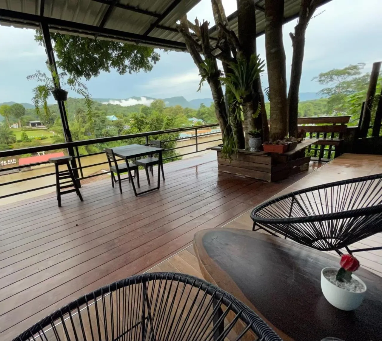 Seating area in Rimwang The River Life