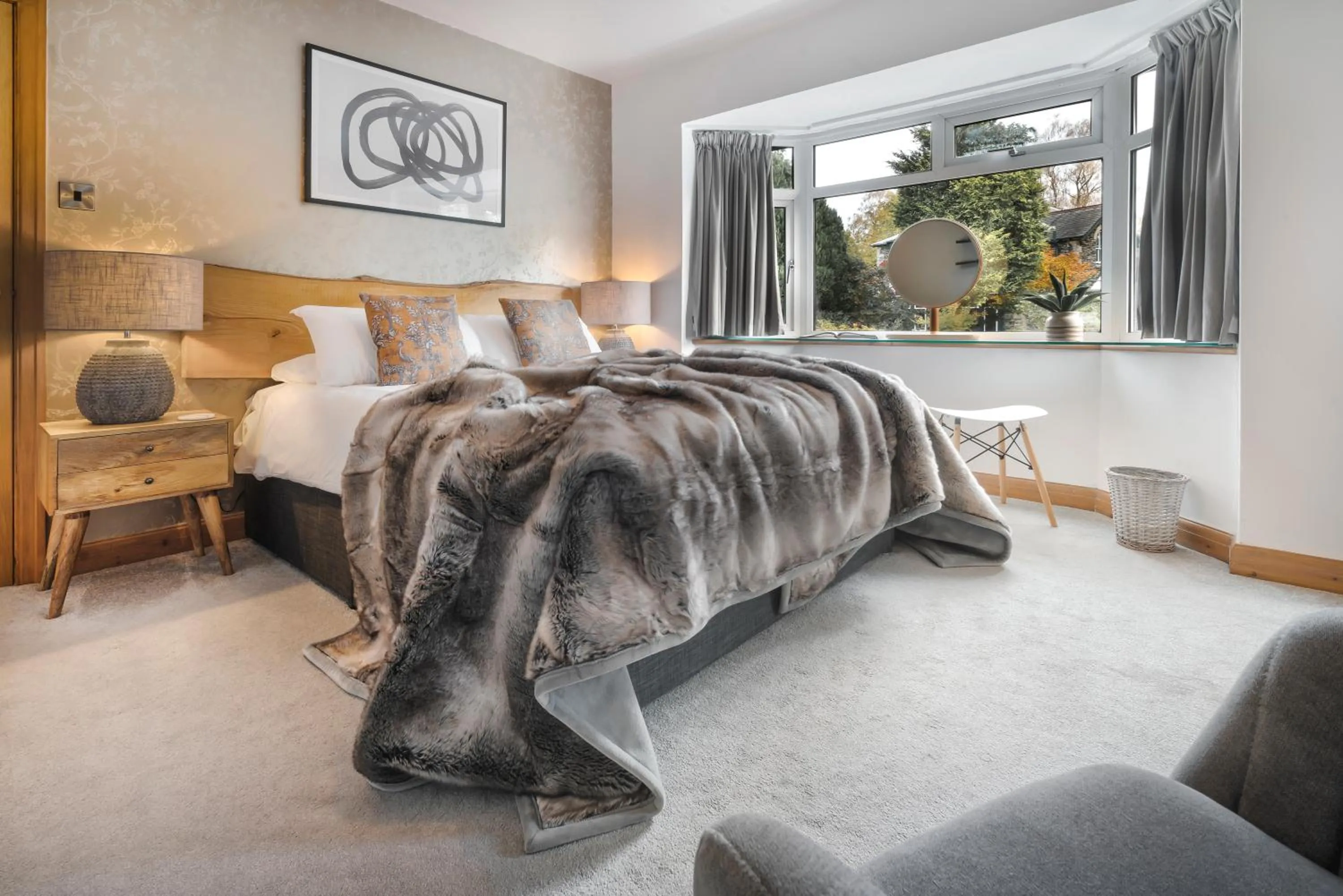 Bed in Ellerthwaite Place X3 Bed House with Hot Tub in Central Windermere - Ridgestone