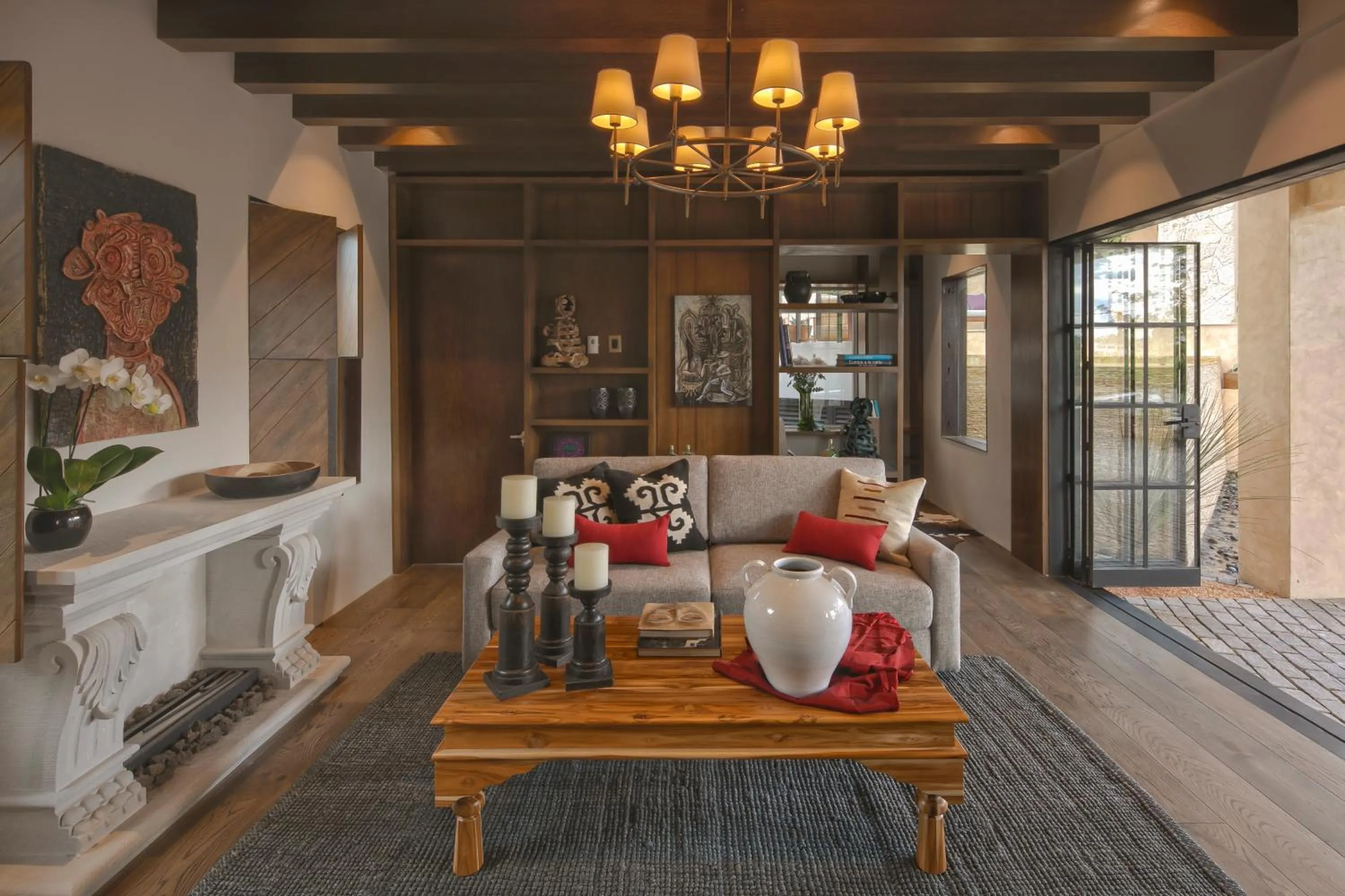 Lobby or reception in Hotel Casa Santo Origen