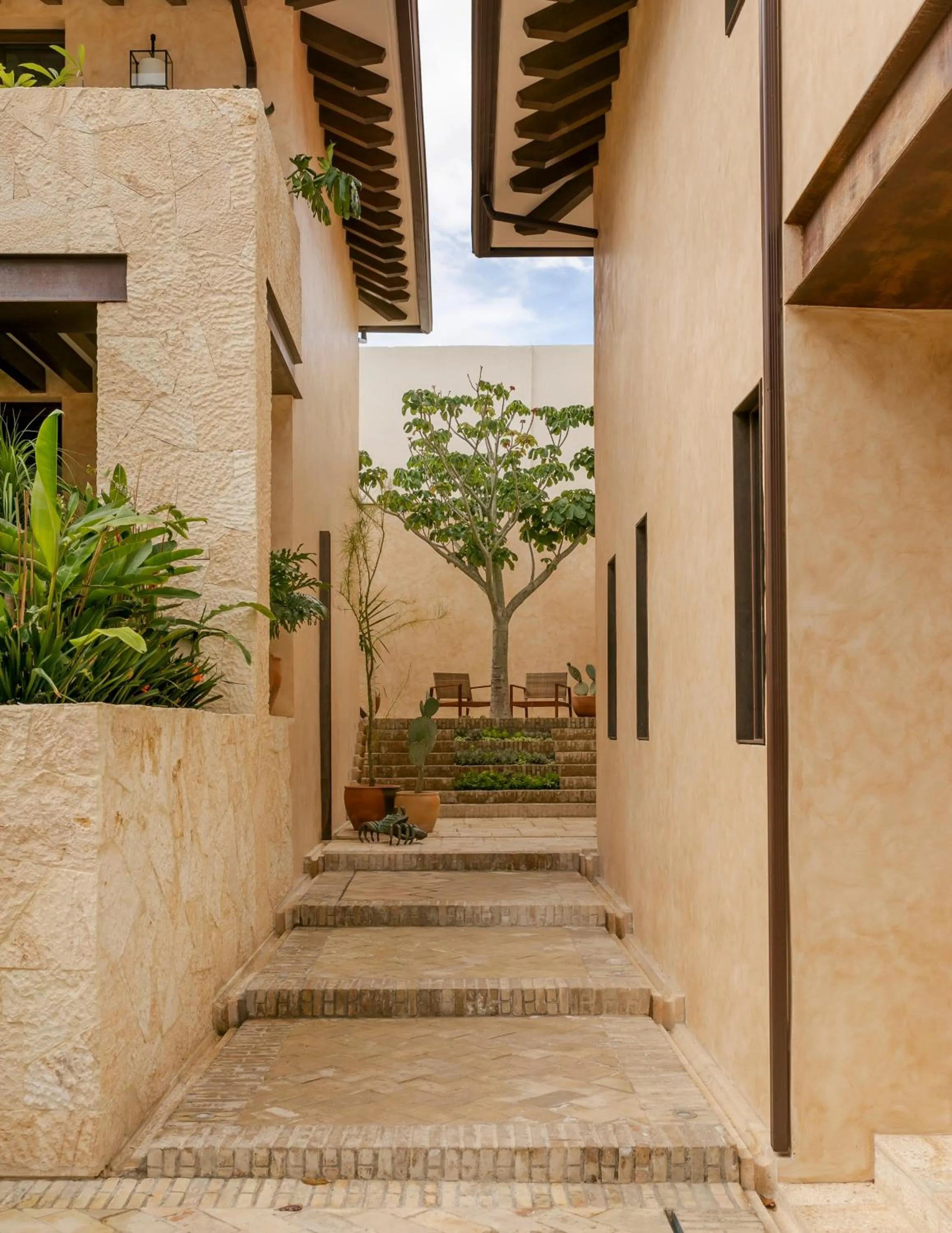 Property building in Hotel Casa Santo Origen