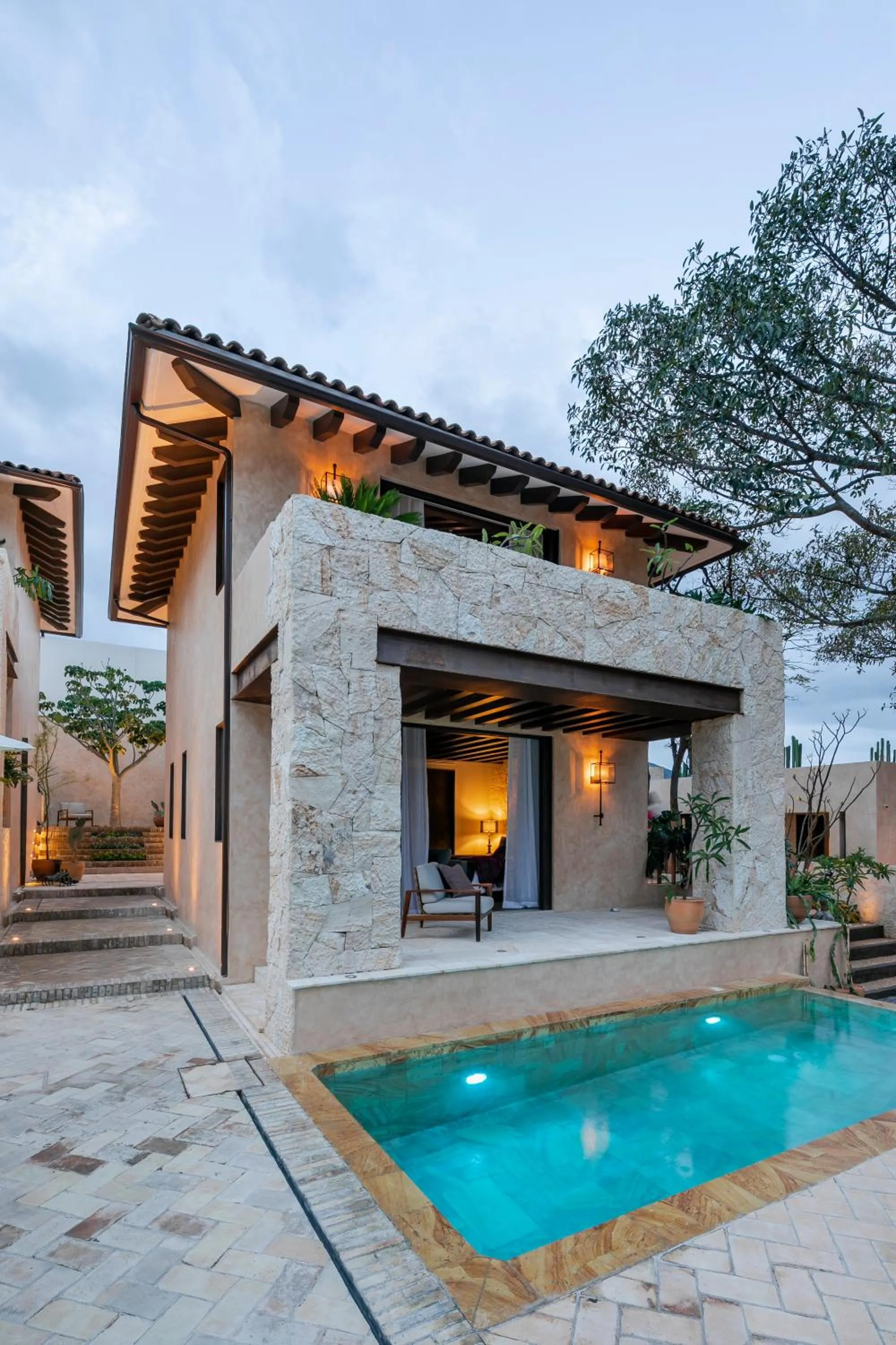 Swimming pool in Hotel Casa Santo Origen