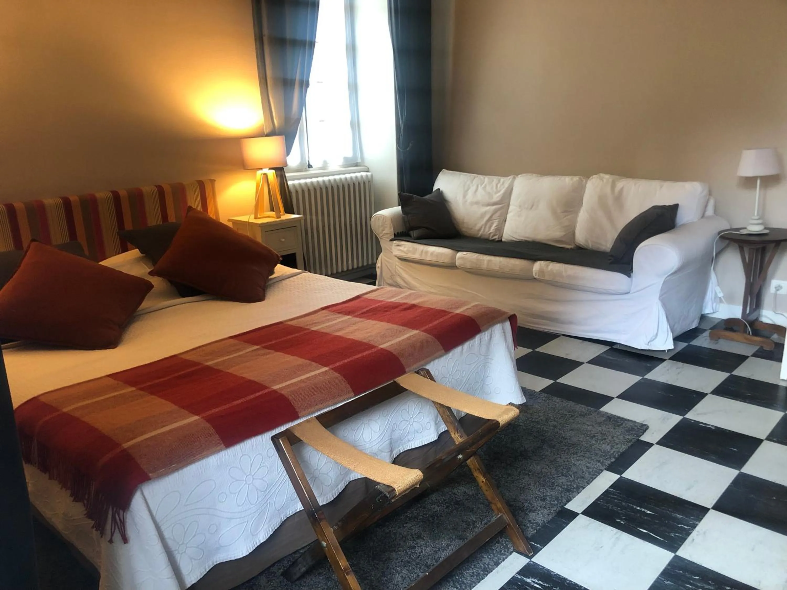 Bed in La Maison des Gardes - Chambres d'hôtes