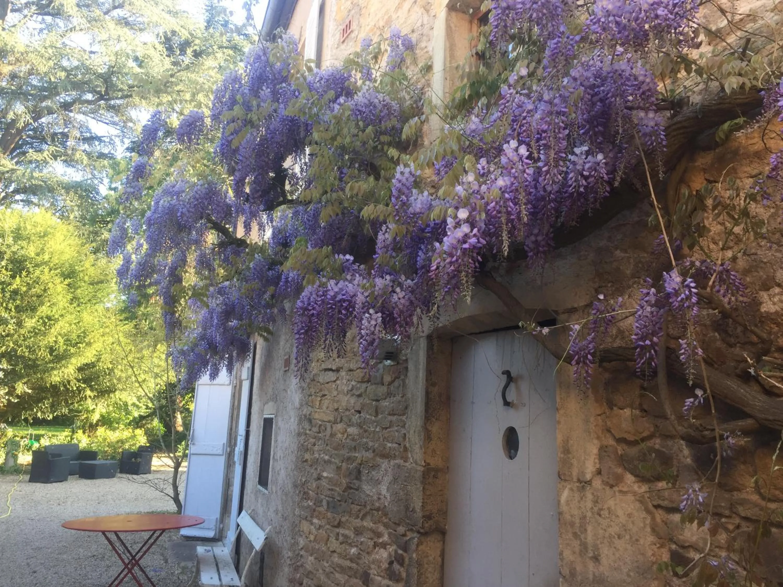 Balcony/Terrace in La Maison des Gardes - Chambres d'hôtes