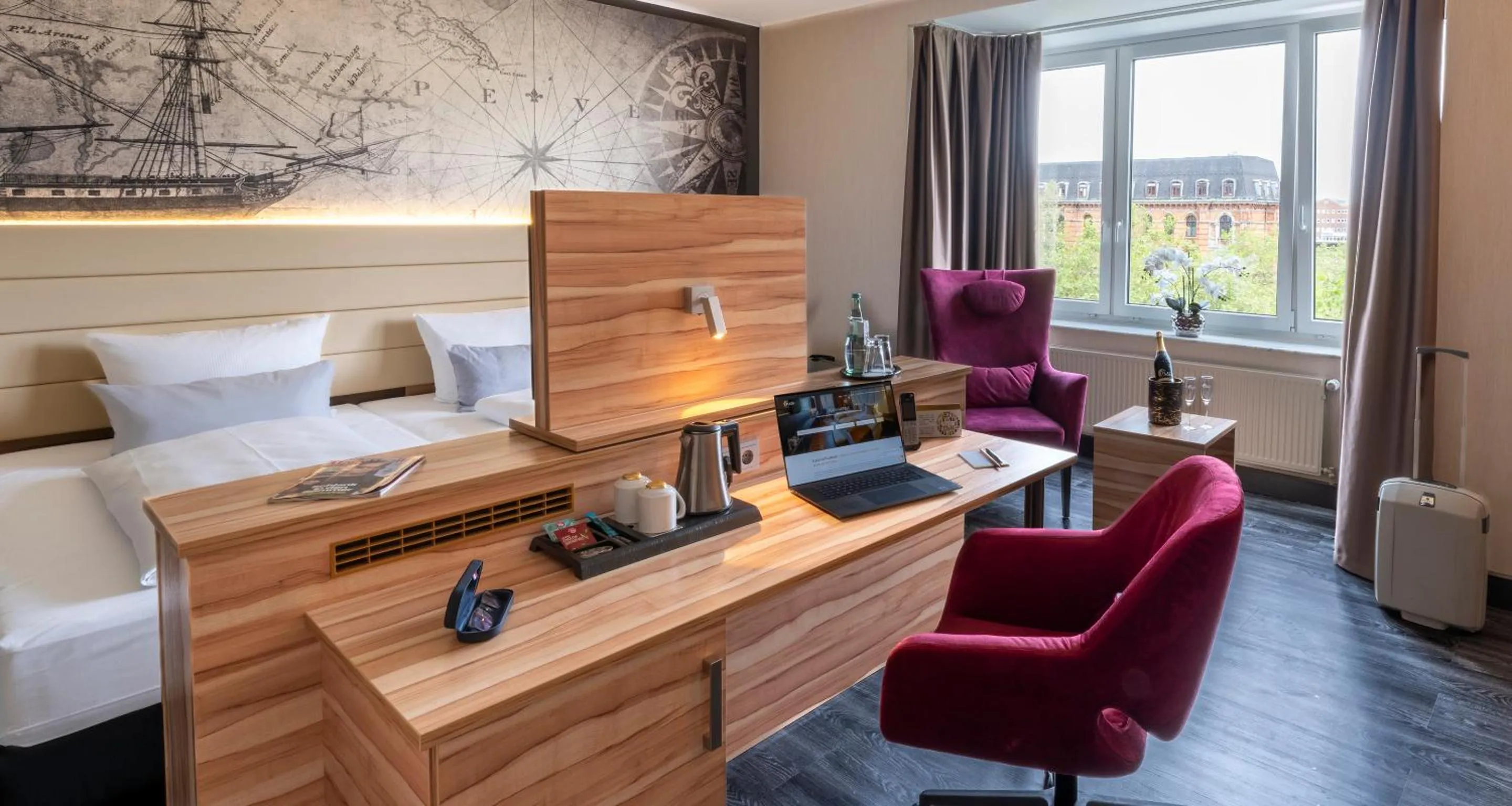 View (from property/room) in PLAZA Premium Columbus Bremen