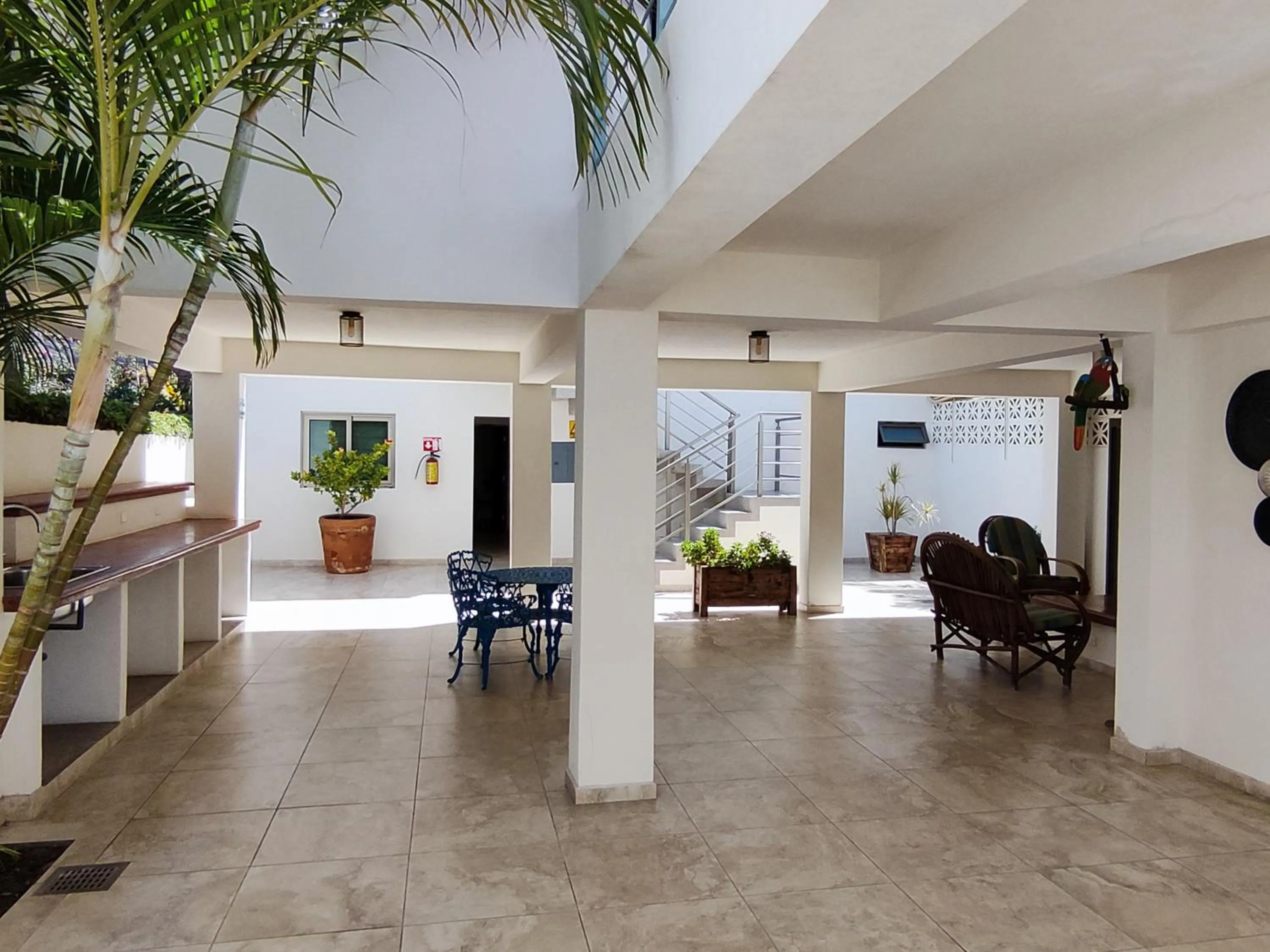 Patio in Hotel Lorimar