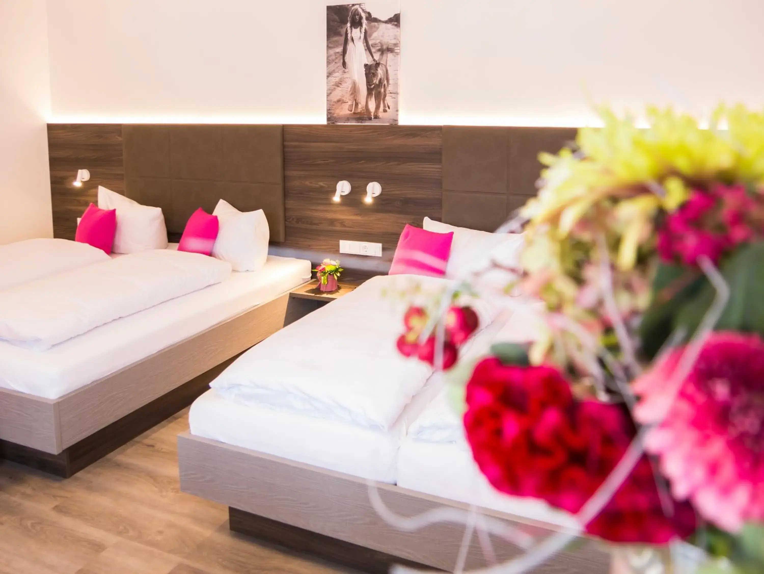 Quadruple Room in Hotel Löwen Garni - B&B Quadruple Room in Hotel Löwen Garni - B&B