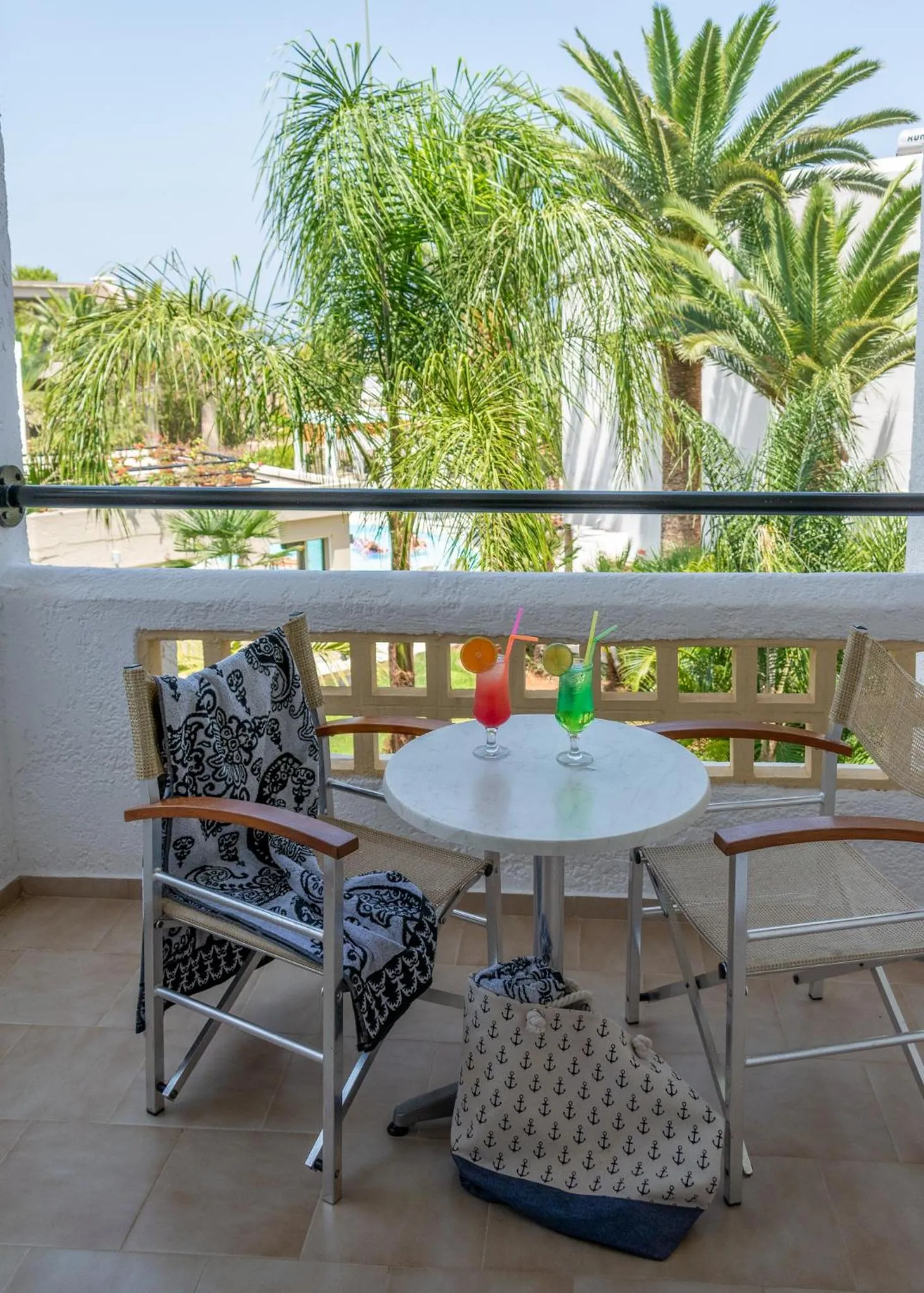 Balcony/Terrace in Dedalos Hotel