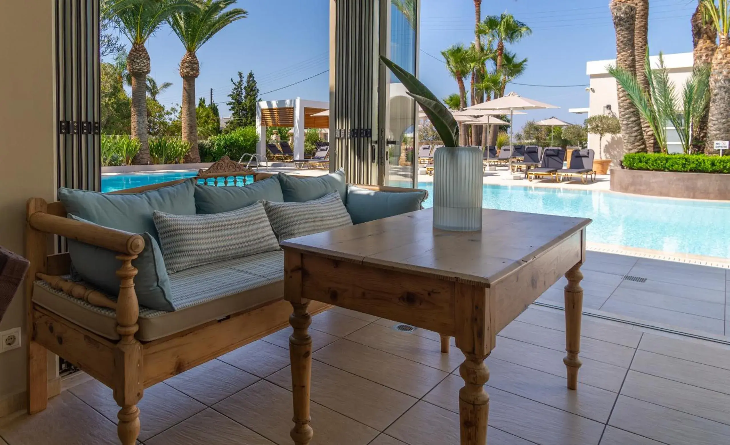 Property building in Dedalos Hotel Property building in Dedalos Hotel