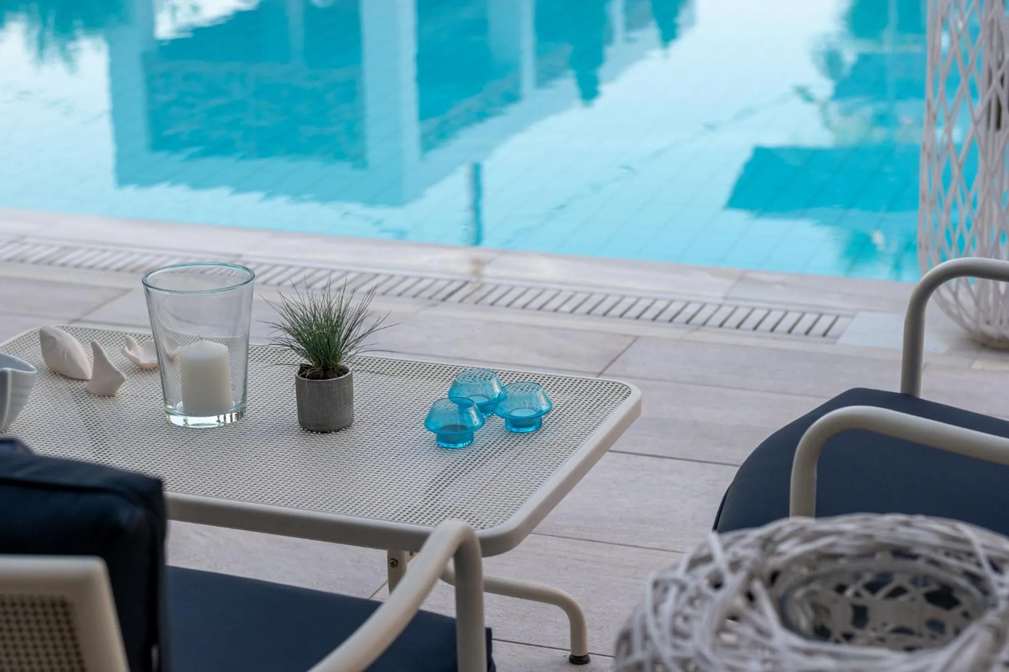 Decorative detail in Dedalos Hotel