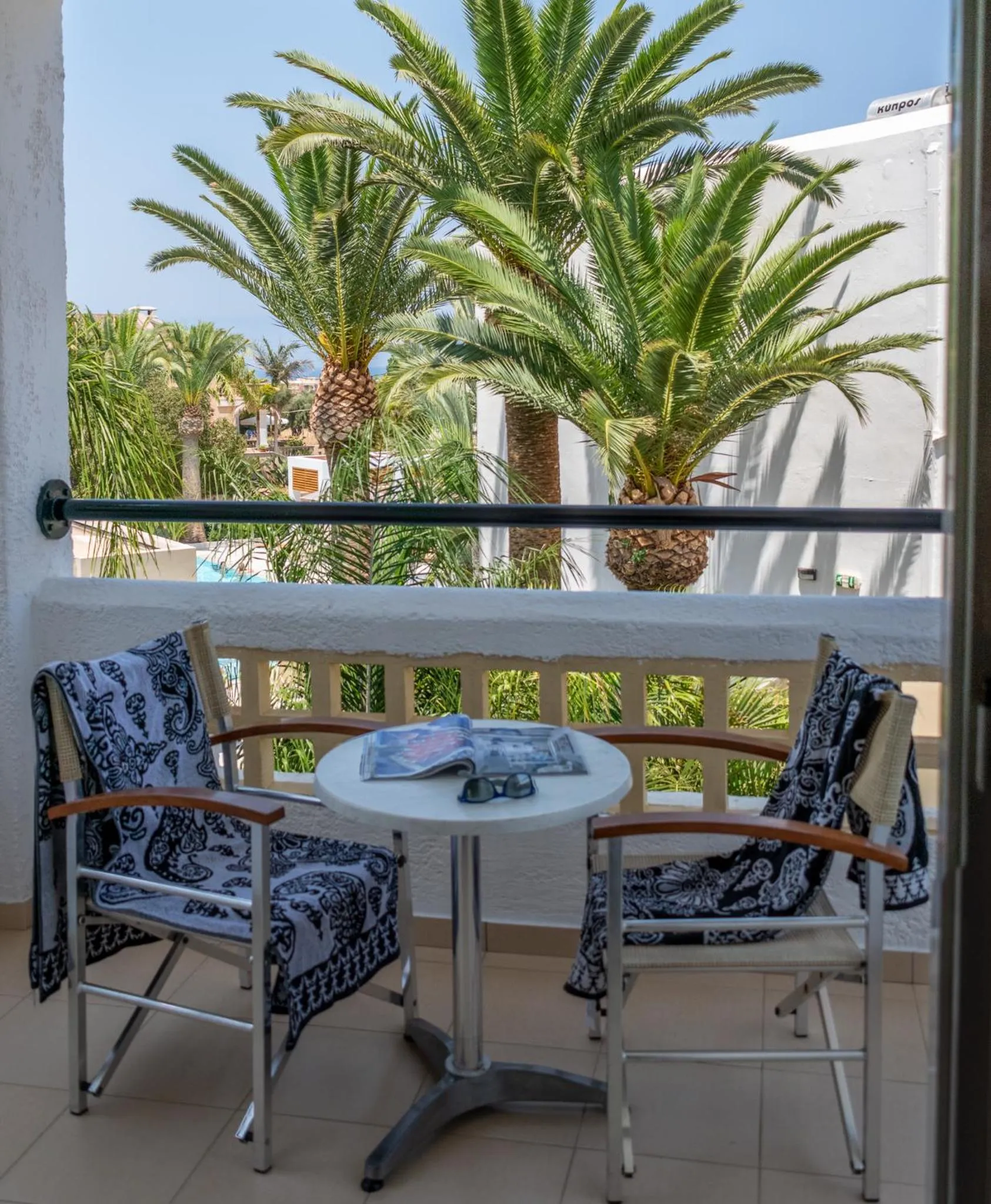 Balcony/Terrace in Dedalos Hotel