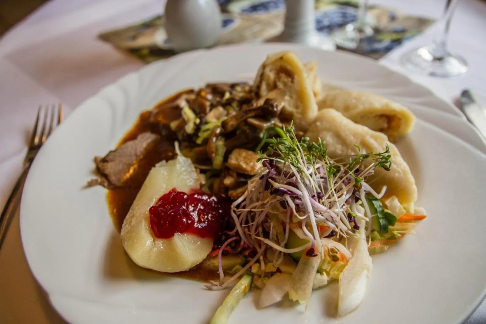 Food in Hotel Schwarzbeerschänke Pobershau