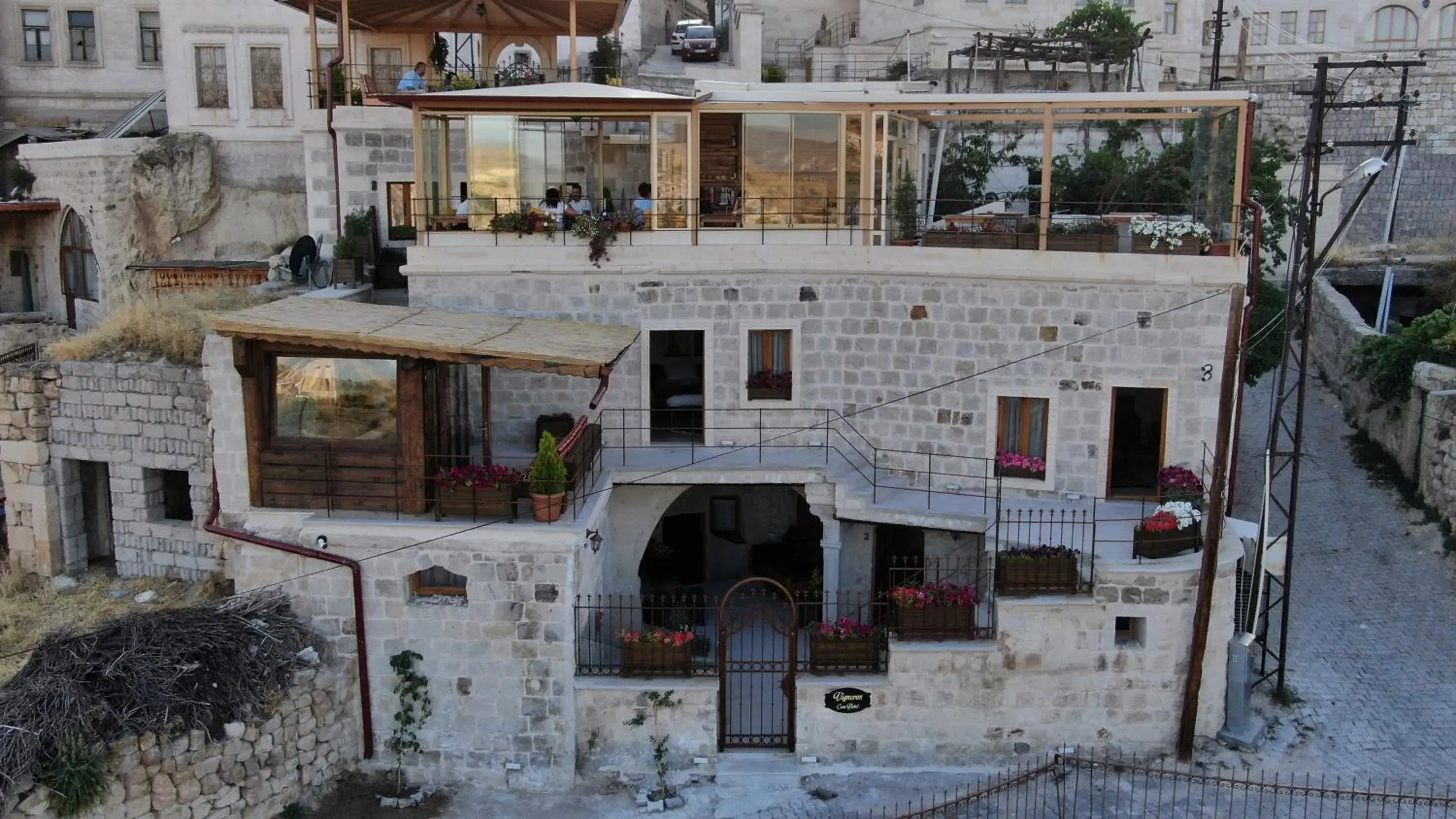 Property building in Vigneron Cave Hotel Property building in Vigneron Cave Hotel