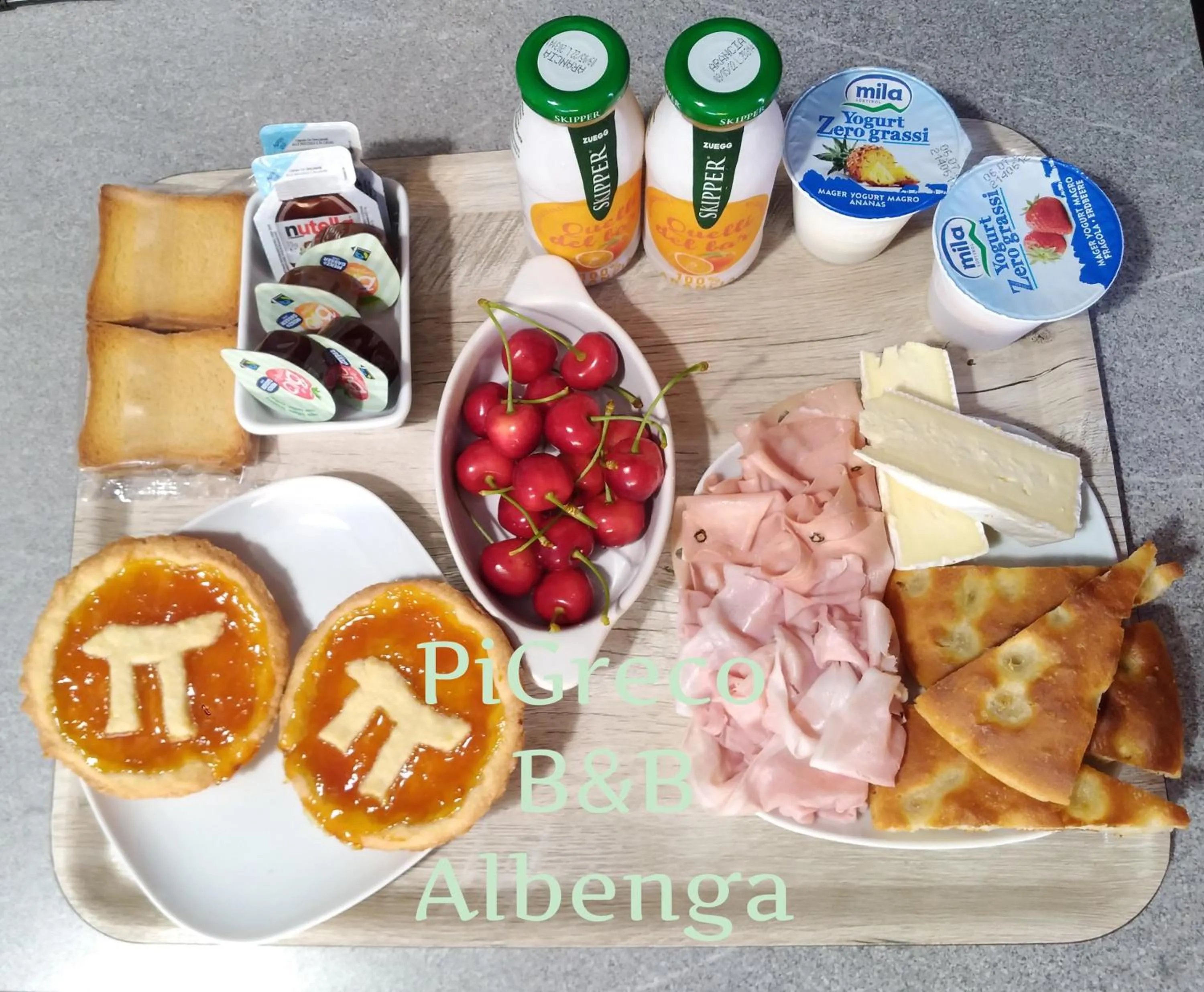 Food and drinks in PiGreco