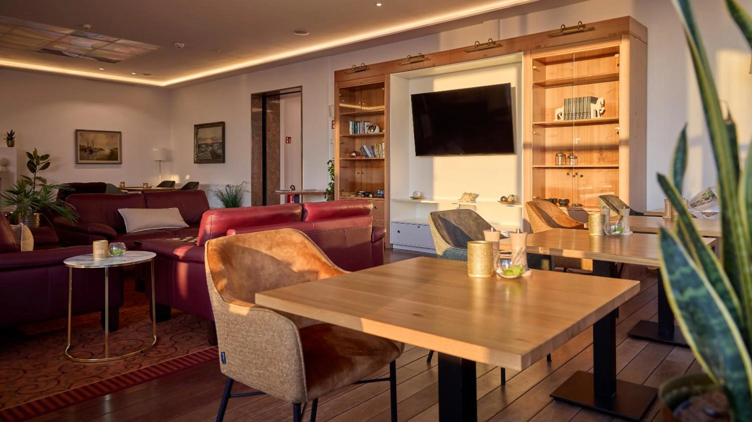 Lobby or reception in Strandhotel VierJahresZeiten