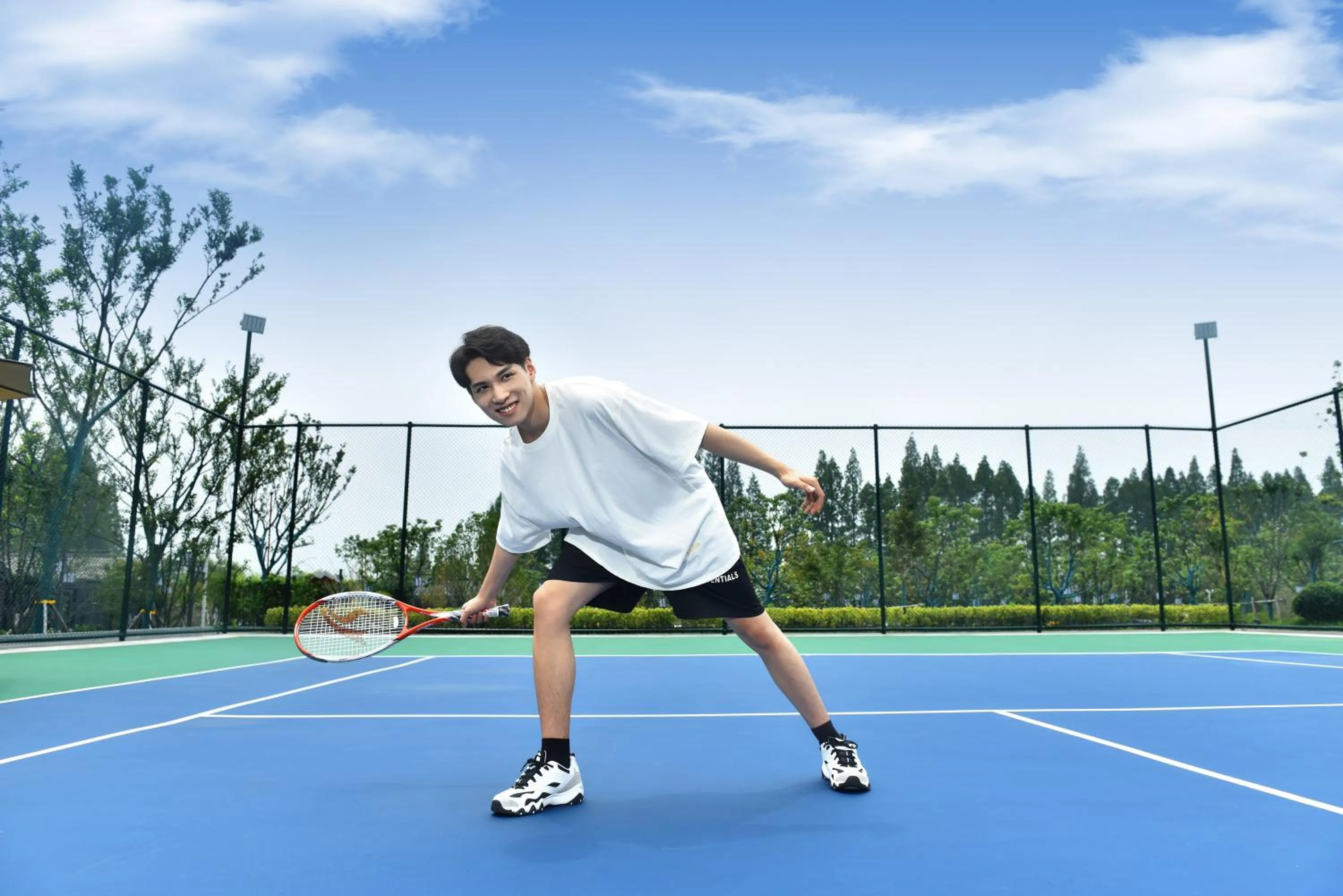 Tennis court in Platinum Shengyuan Hotel