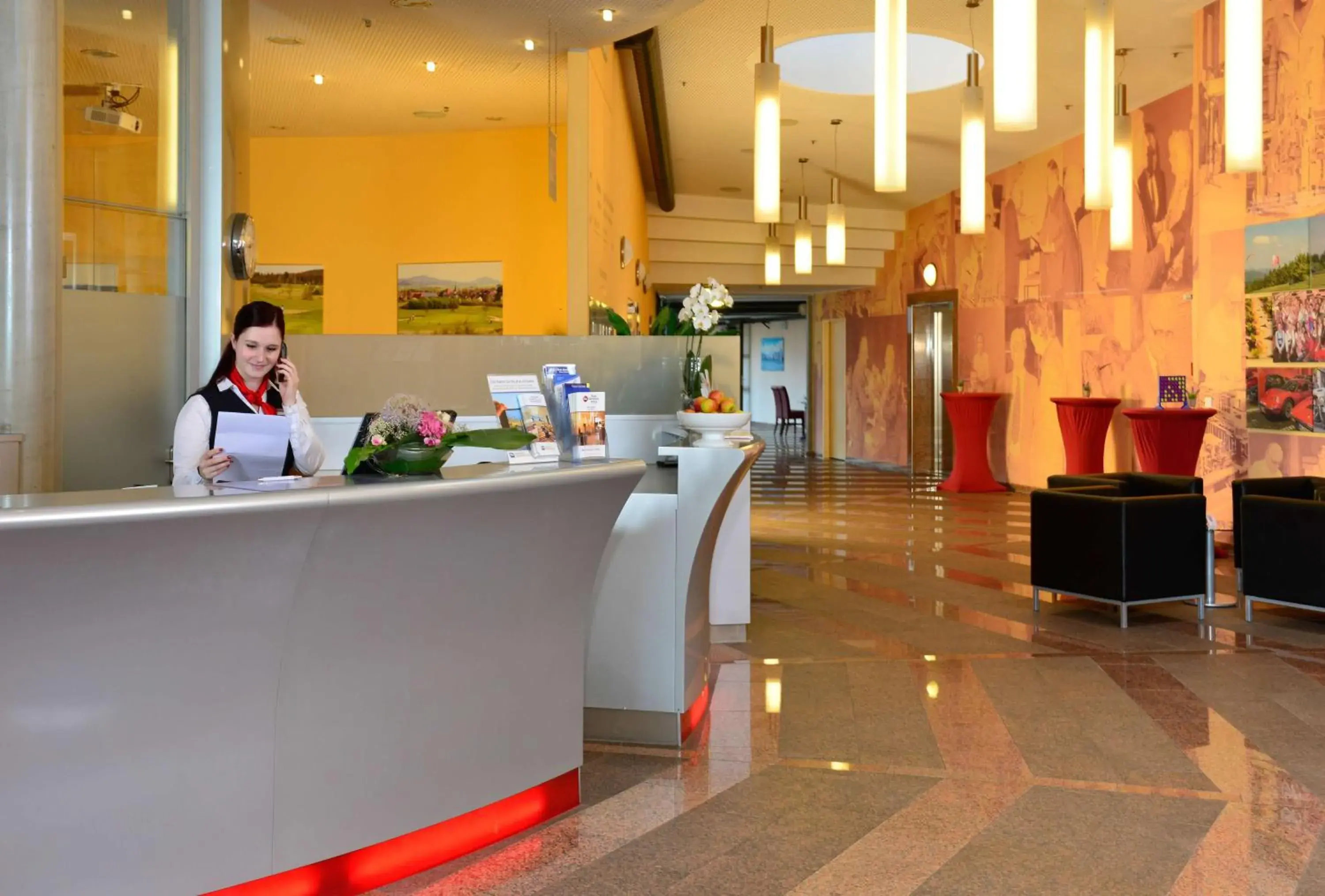 Lobby or reception in Best Western Plus Konrad Zuse Hotel Lobby or reception in Best Western Plus Konrad Zuse Hotel