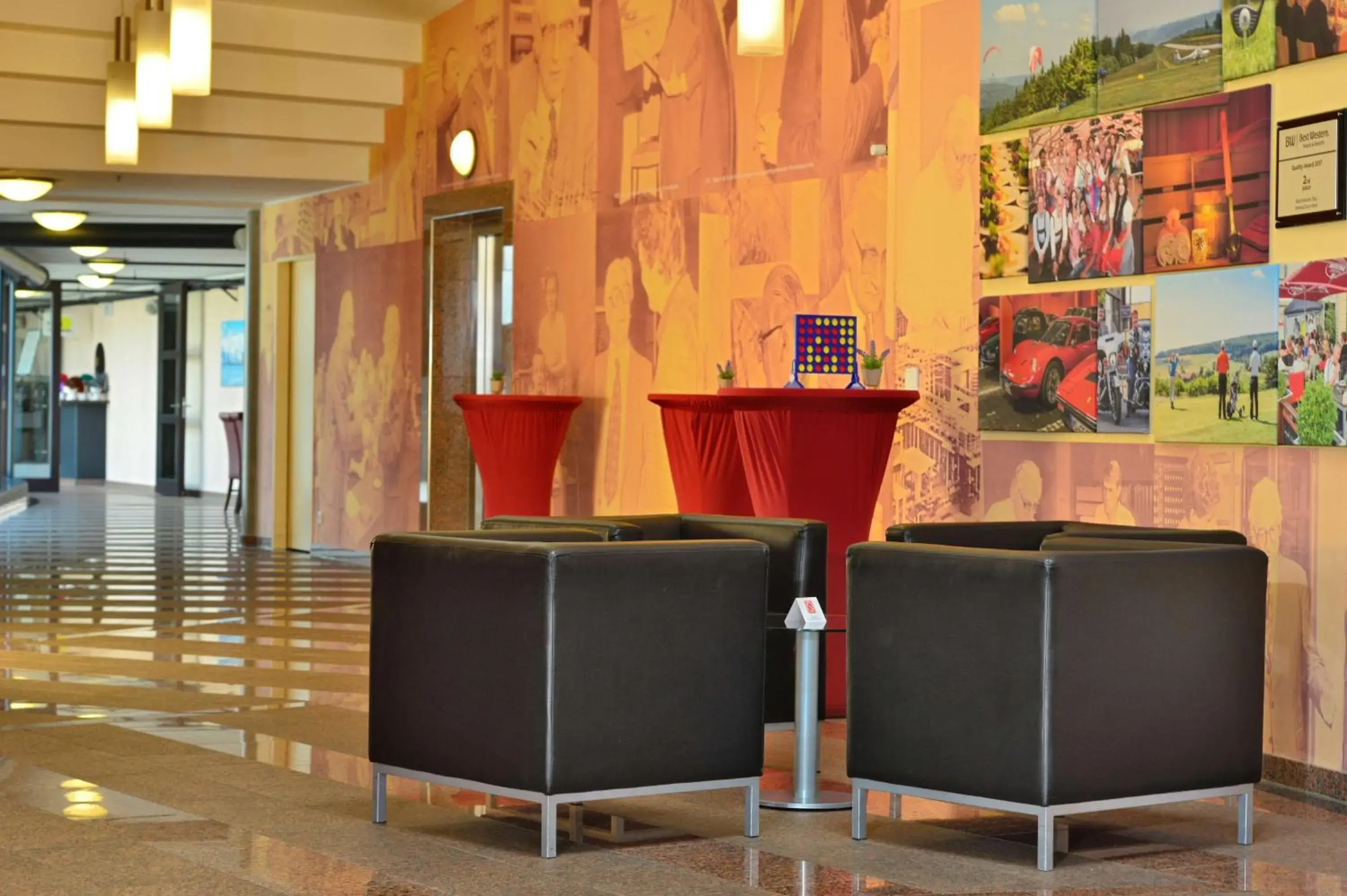 Lobby or reception in Best Western Plus Konrad Zuse Hotel Lobby or reception in Best Western Plus Konrad Zuse Hotel