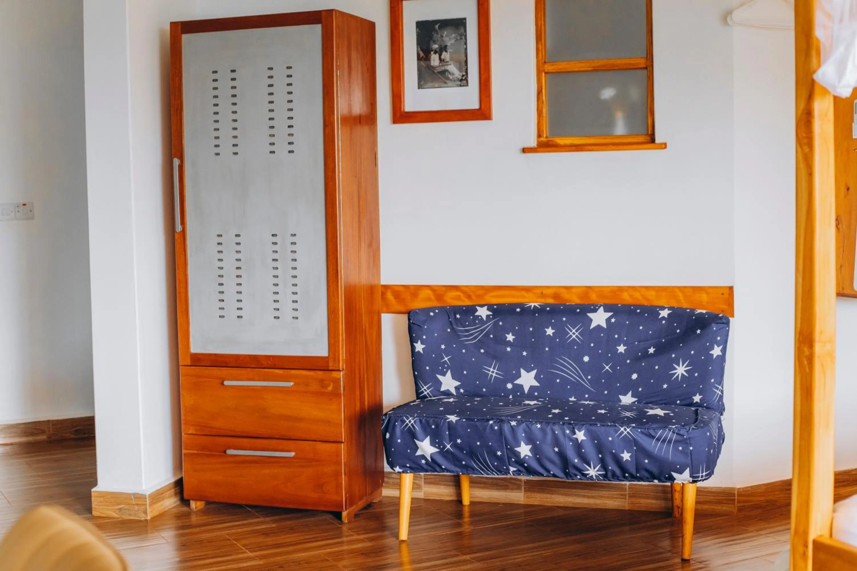 Seating area in Edelwyss-Inn