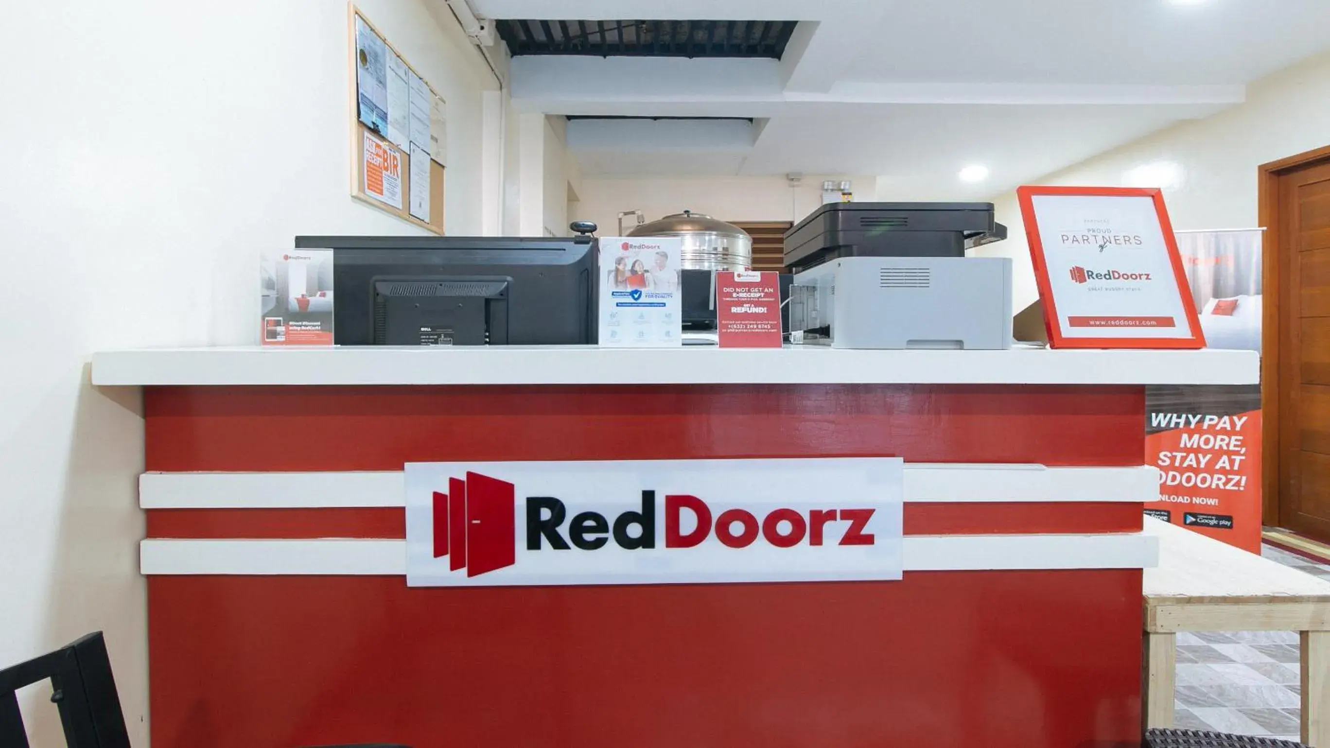 Lobby or reception in RedDoorz Plus near Uptown BGC Mall Lobby or reception in RedDoorz Plus near Uptown BGC Mall