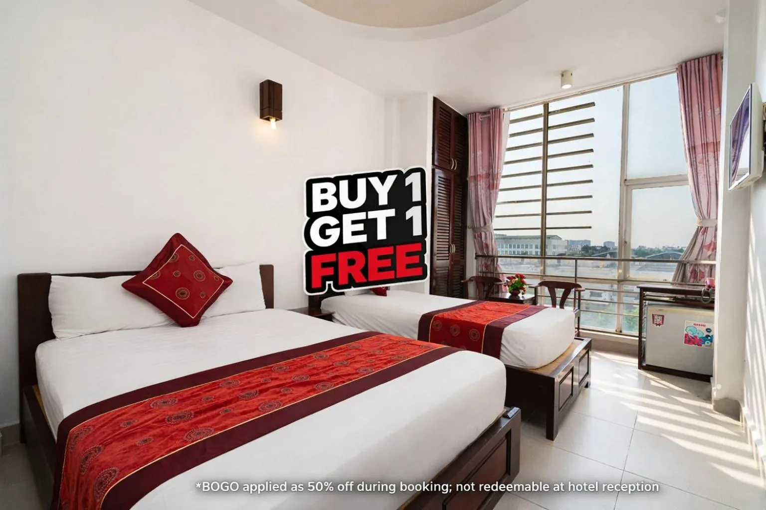 Bedroom, Bed in Collection O Dinh Dinh Hotel - Near Tan Son Nhat Airport