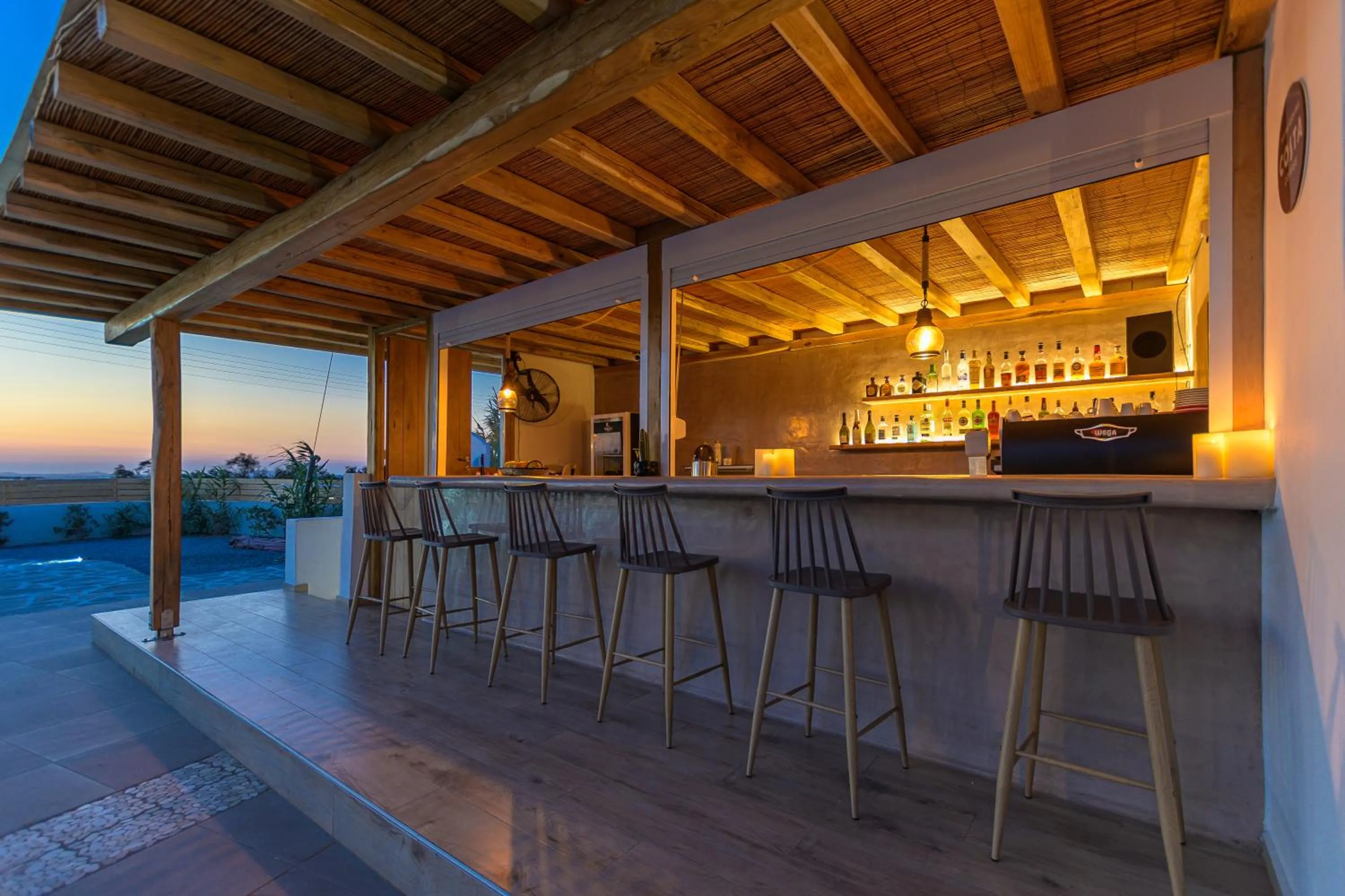 Lounge or bar in Naxos Finest Hotel & Villas