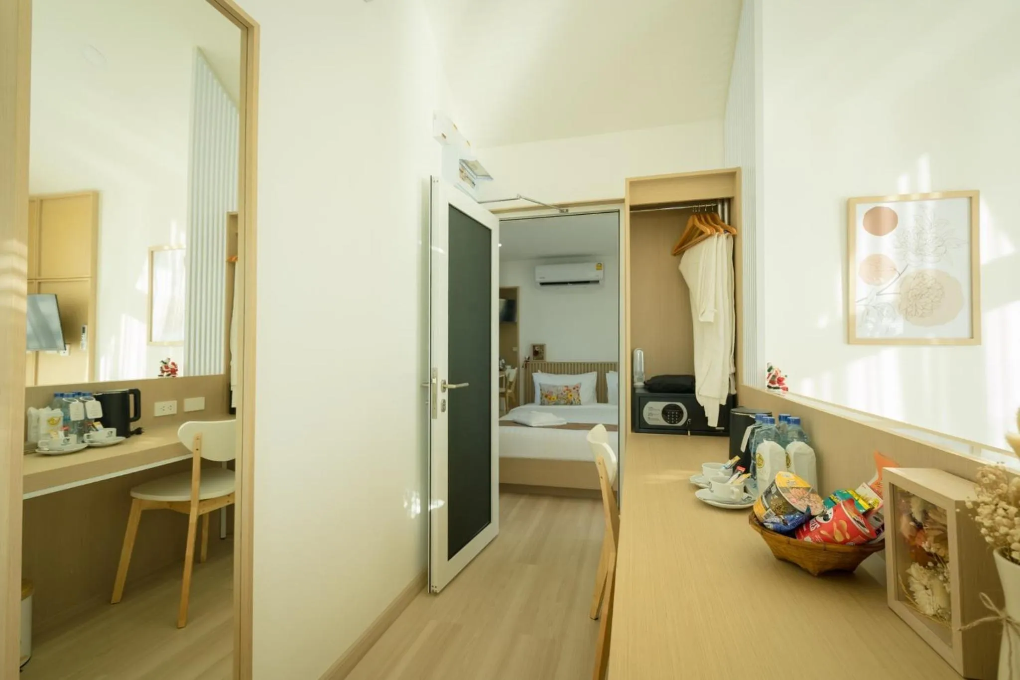 Bed in Saksiam Lakeside Resort