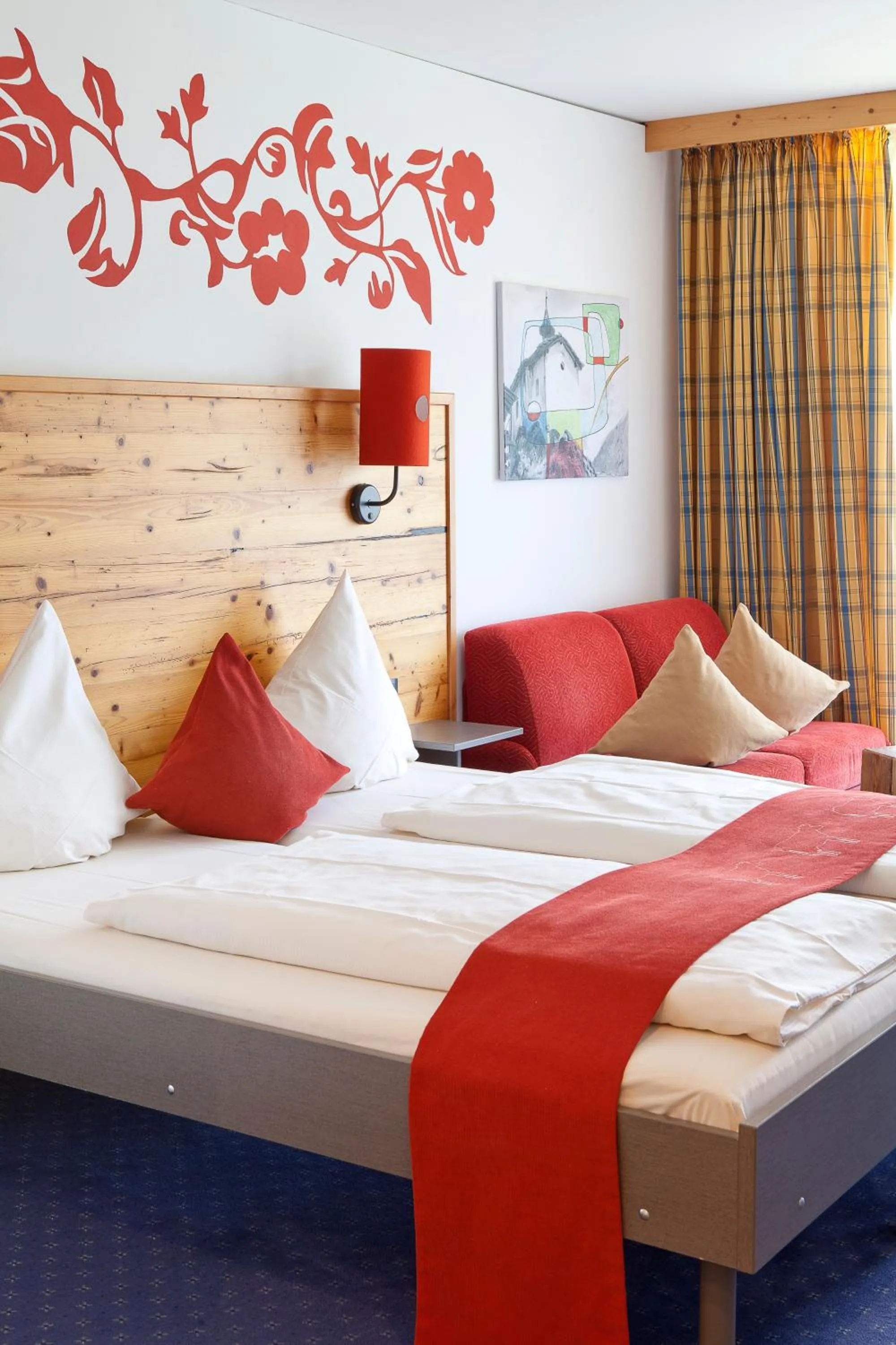 Photo of the whole room, Bed in Hotel Oberstdorf