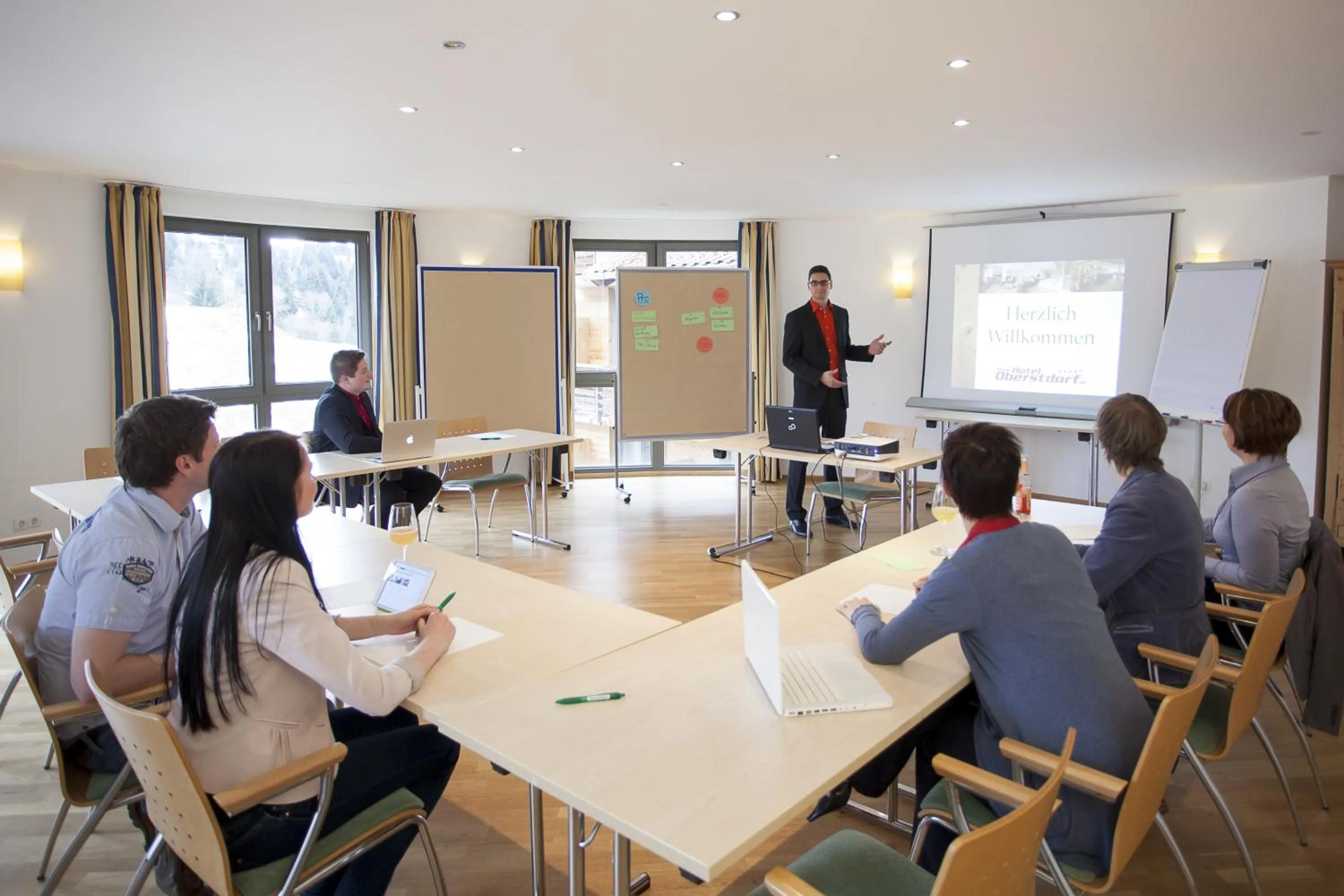 Meeting/conference room in Hotel Oberstdorf