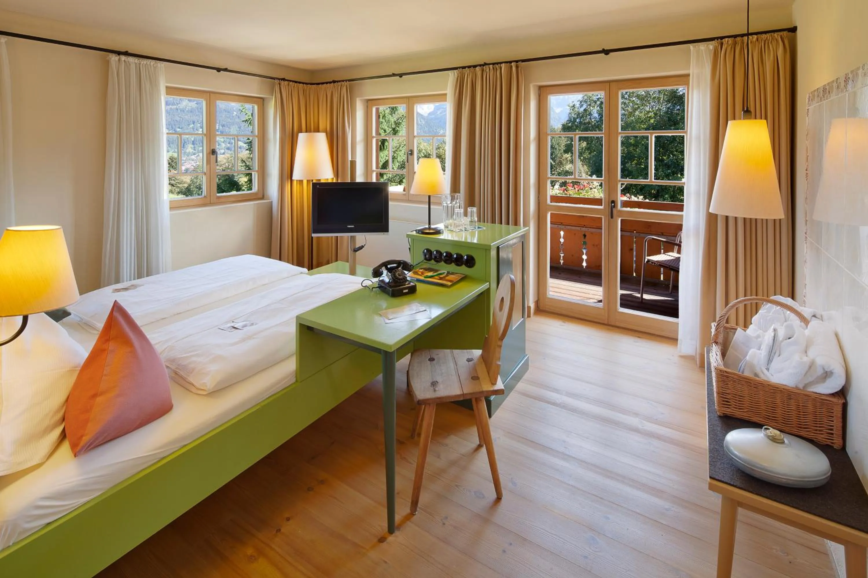 Photo of the whole room, Bed in Hotel Oberstdorf