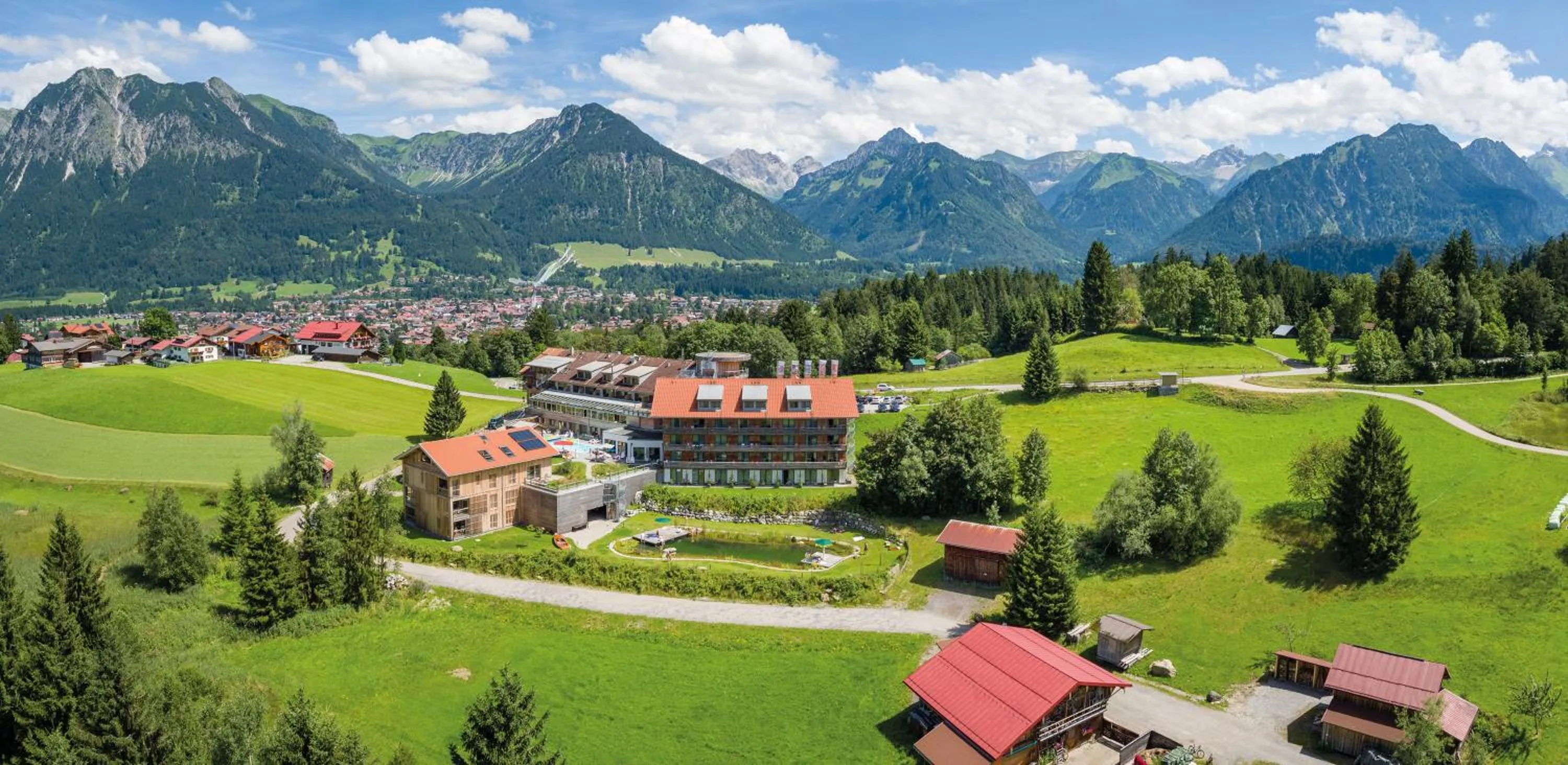 Property building in Hotel Oberstdorf