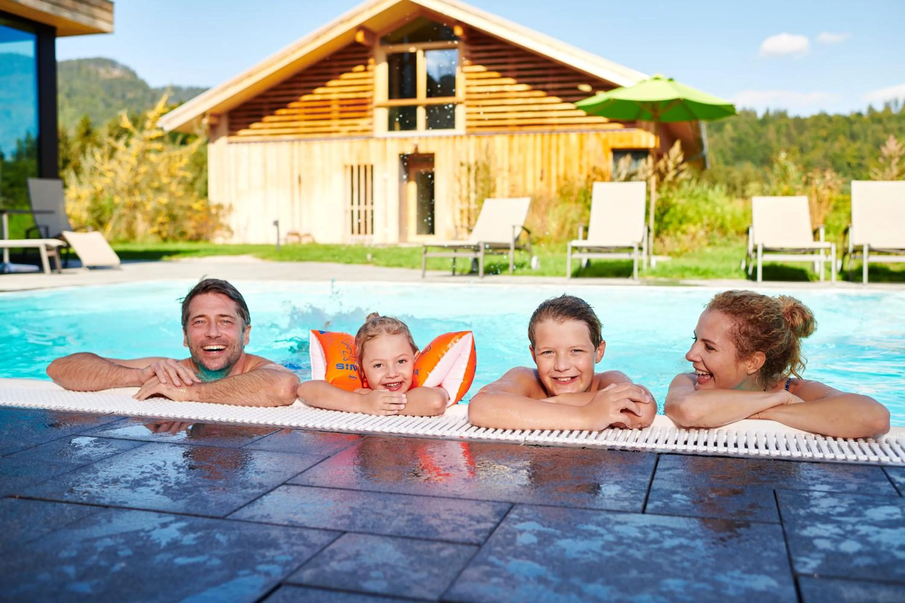 Swimming pool in Hotel Oberstdorf