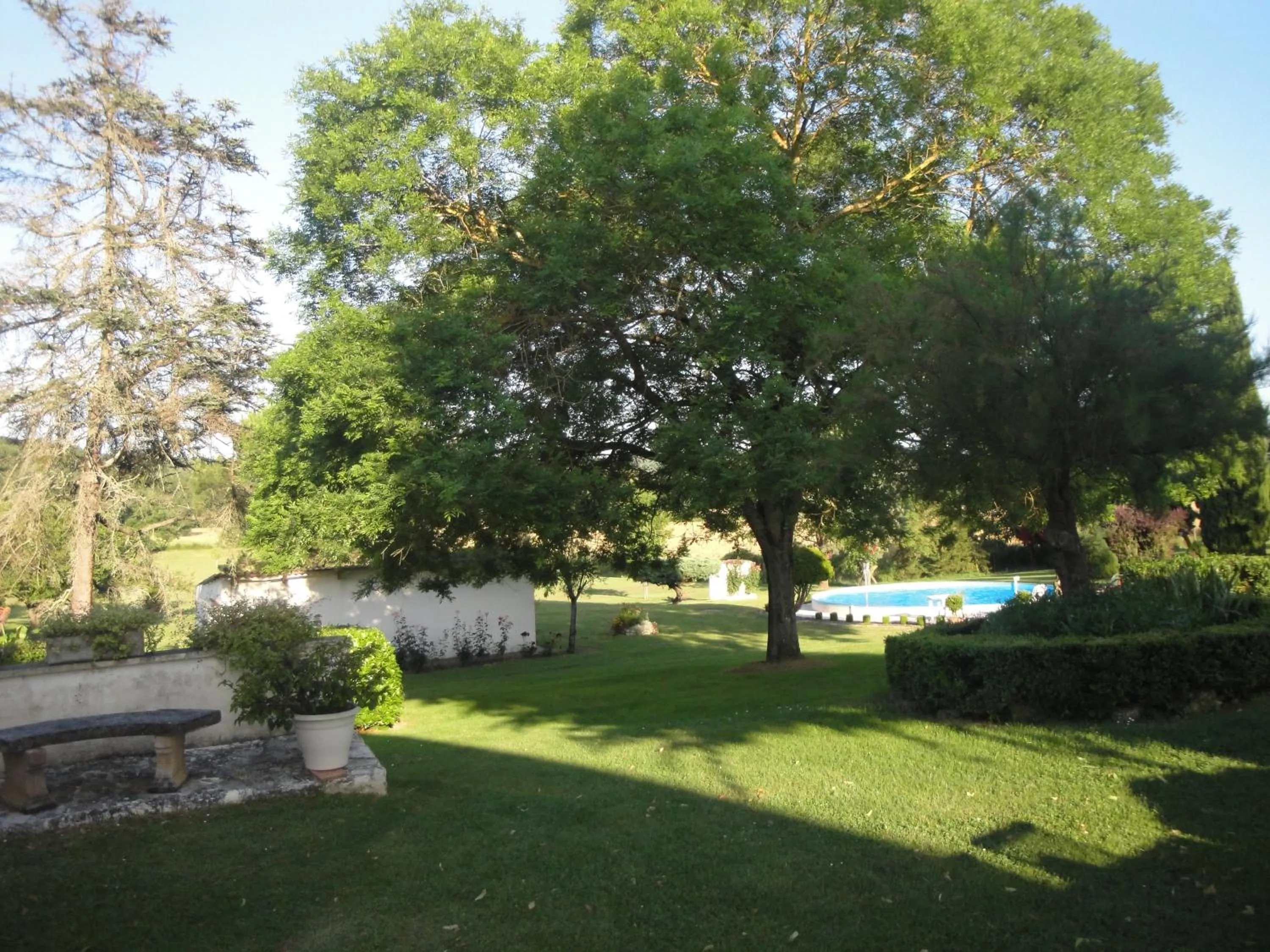 Garden in Domaine de Poudos