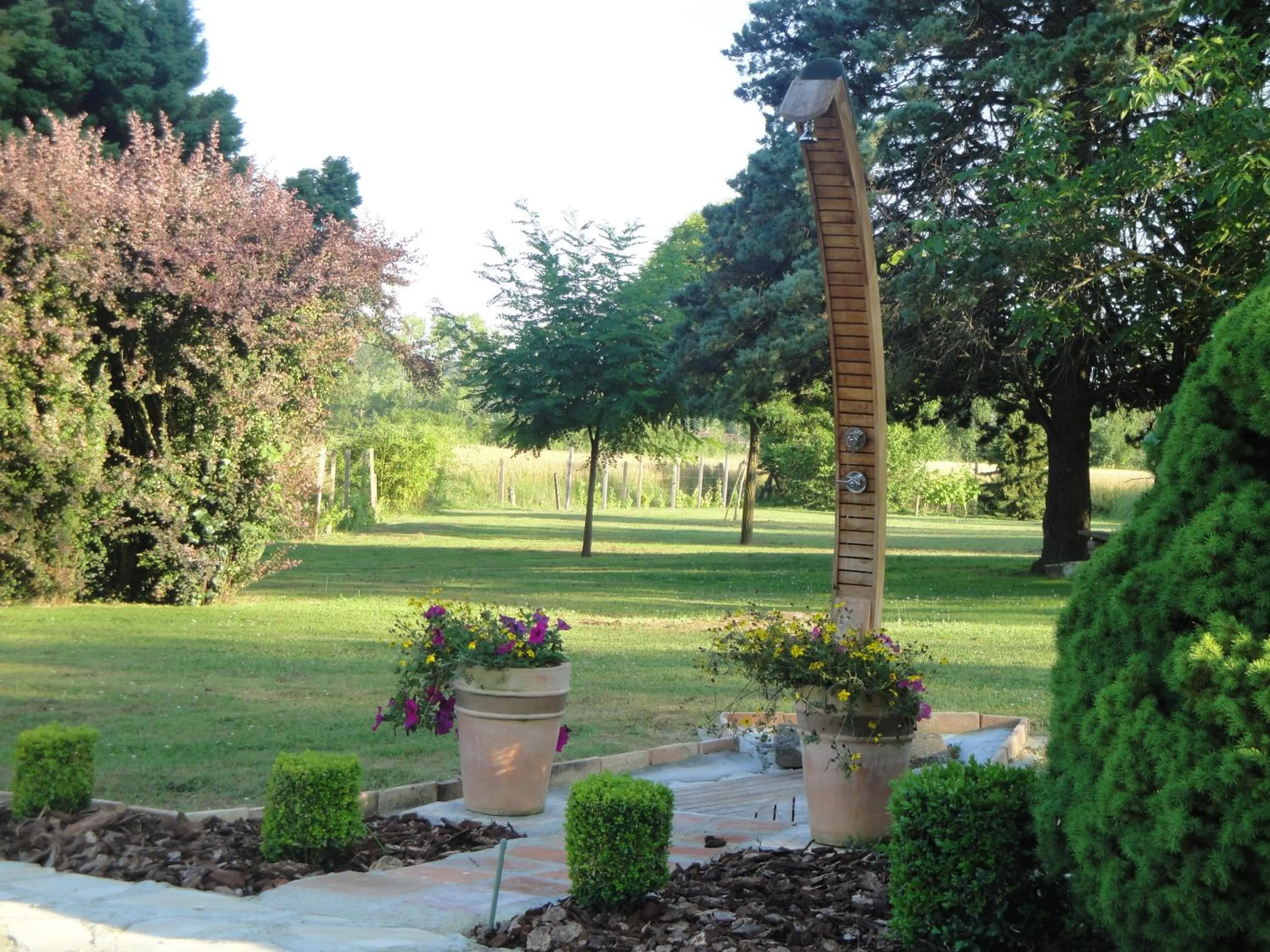 Garden in Domaine de Poudos