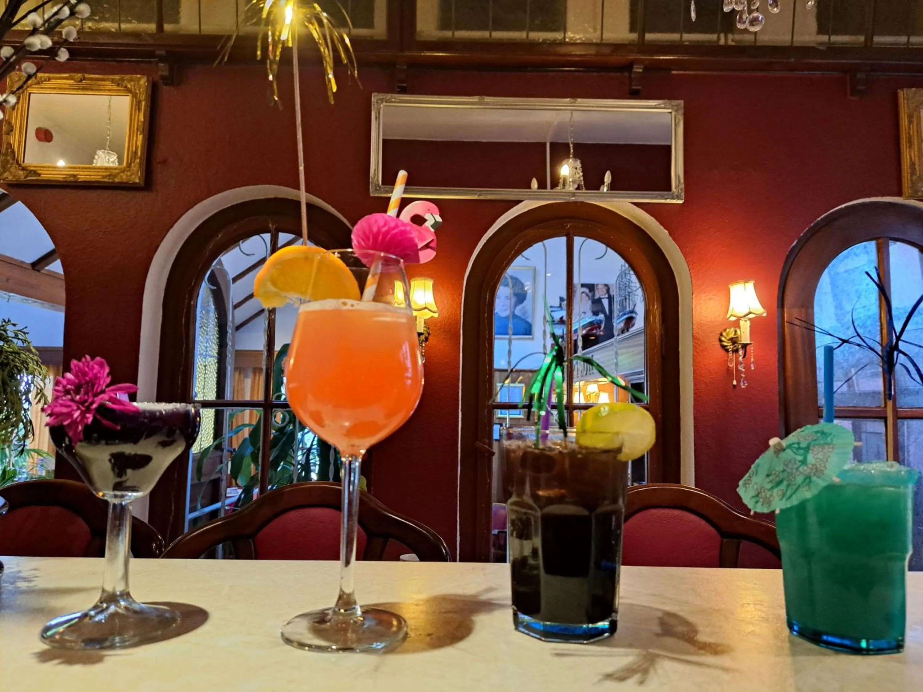 Lounge or bar in Hotel Columbus und Glamping