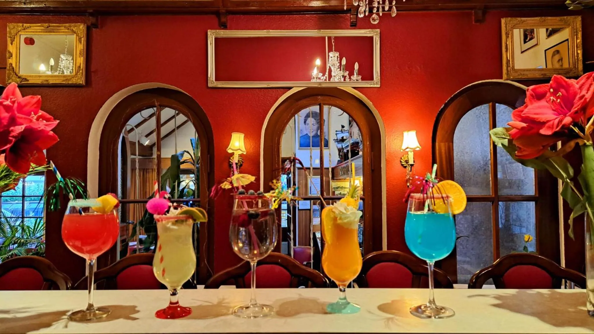 Lounge or bar in Hotel Columbus und Glamping