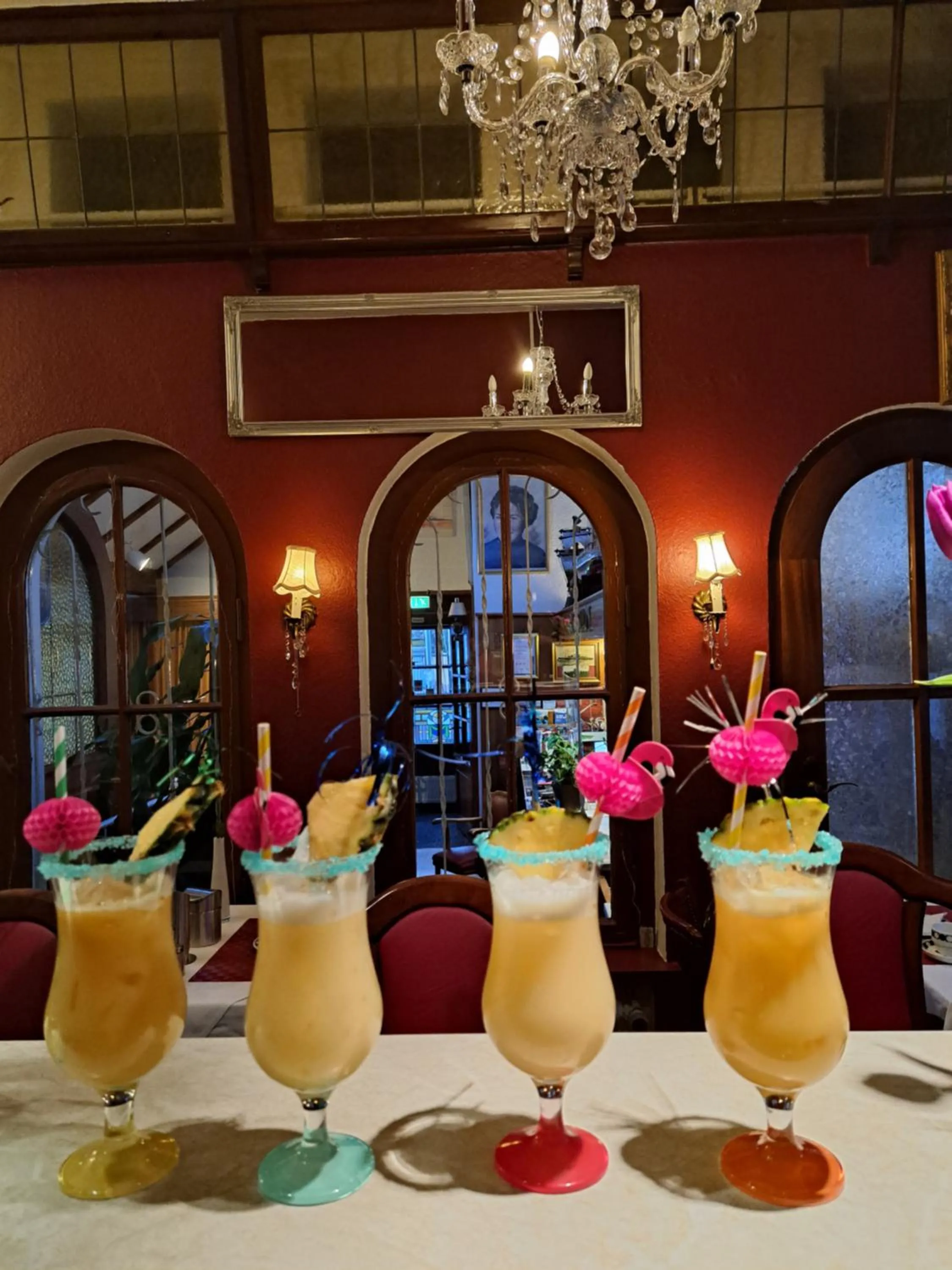 Lounge or bar in Hotel Columbus und Glamping