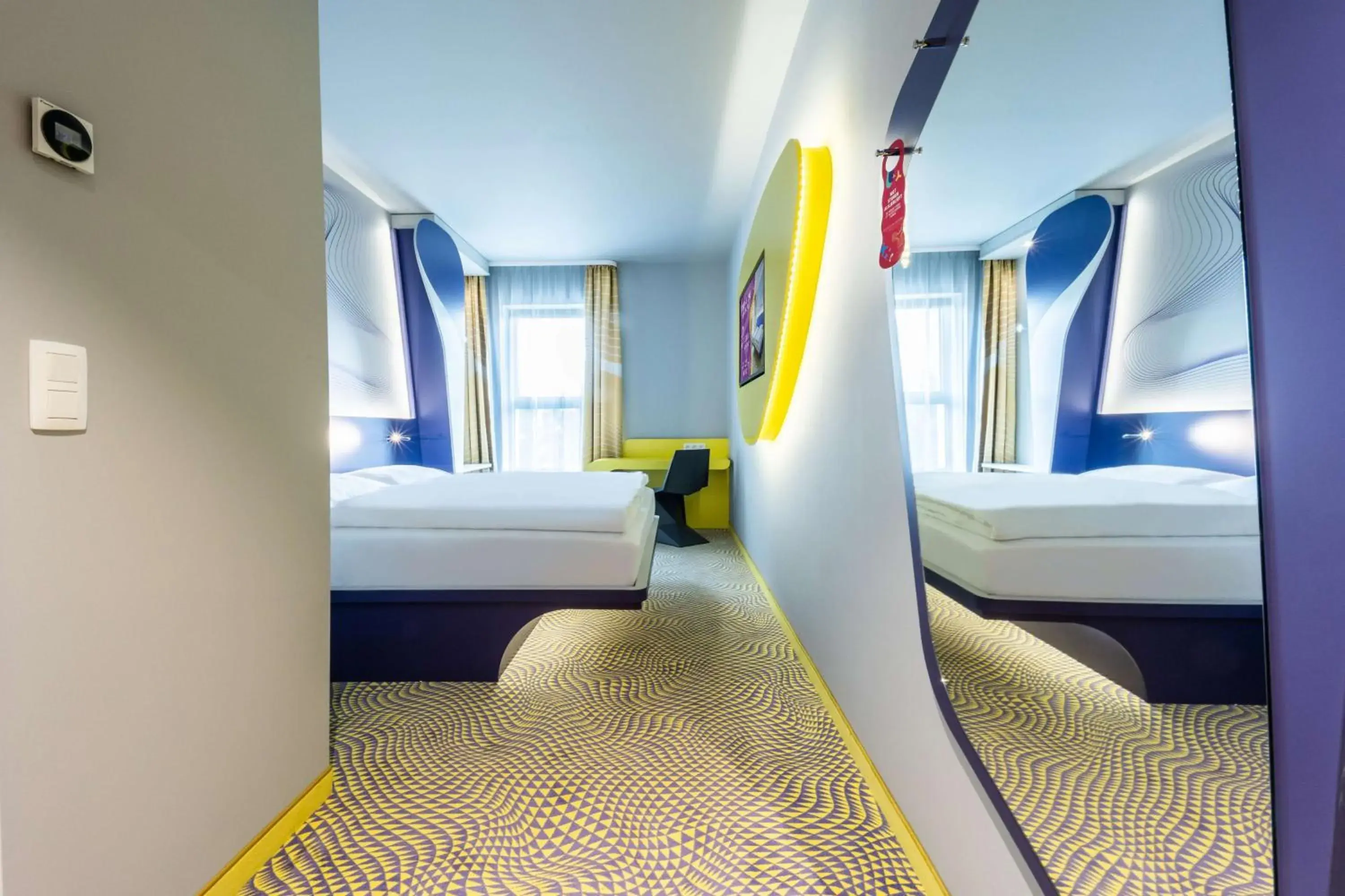 Bedroom, Bed in Prize by Radisson, Antwerp City Bedroom, Bed in Prize by Radisson, Antwerp City
