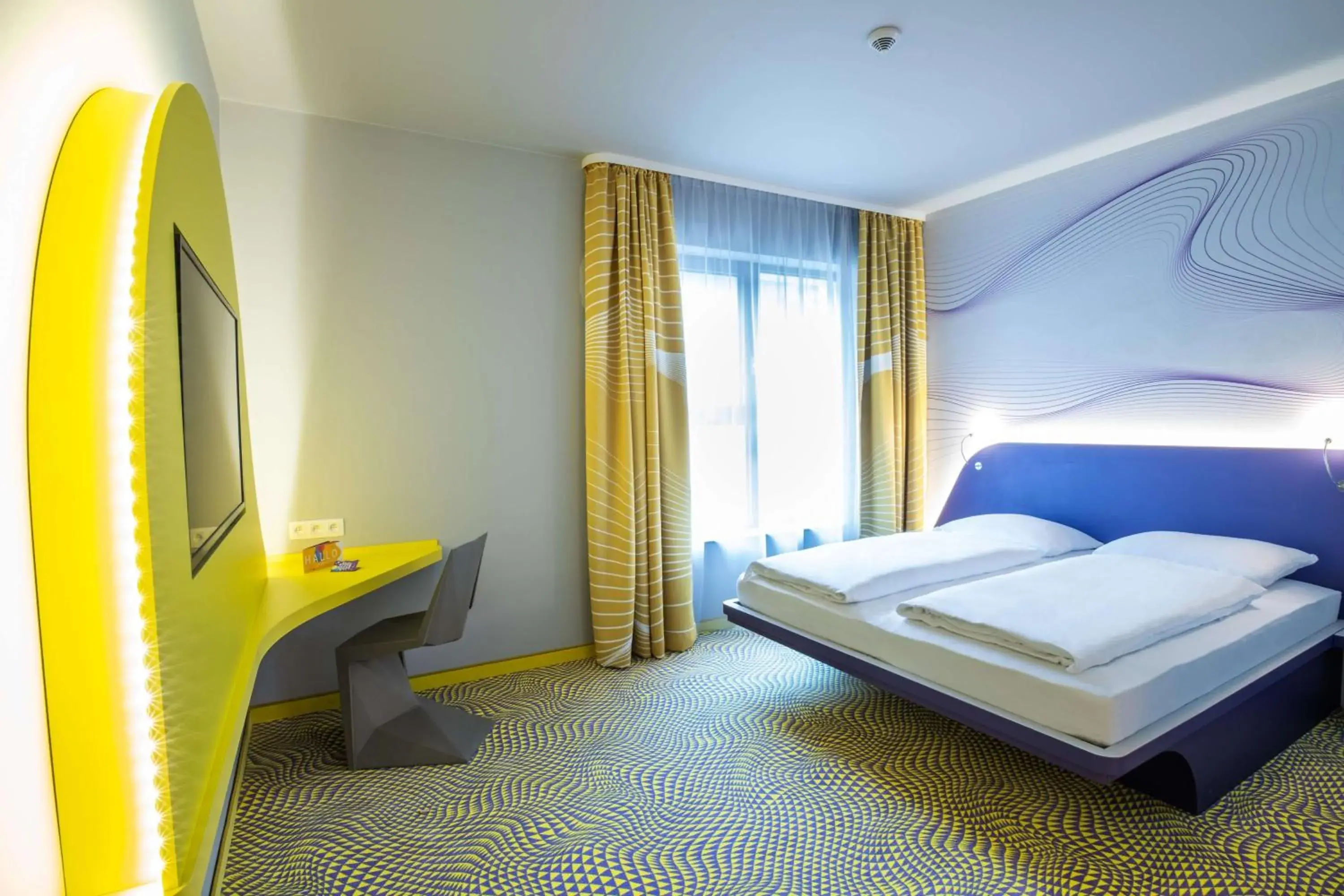 Bedroom, Bed in Prize by Radisson, Antwerp City Bedroom, Bed in Prize by Radisson, Antwerp City