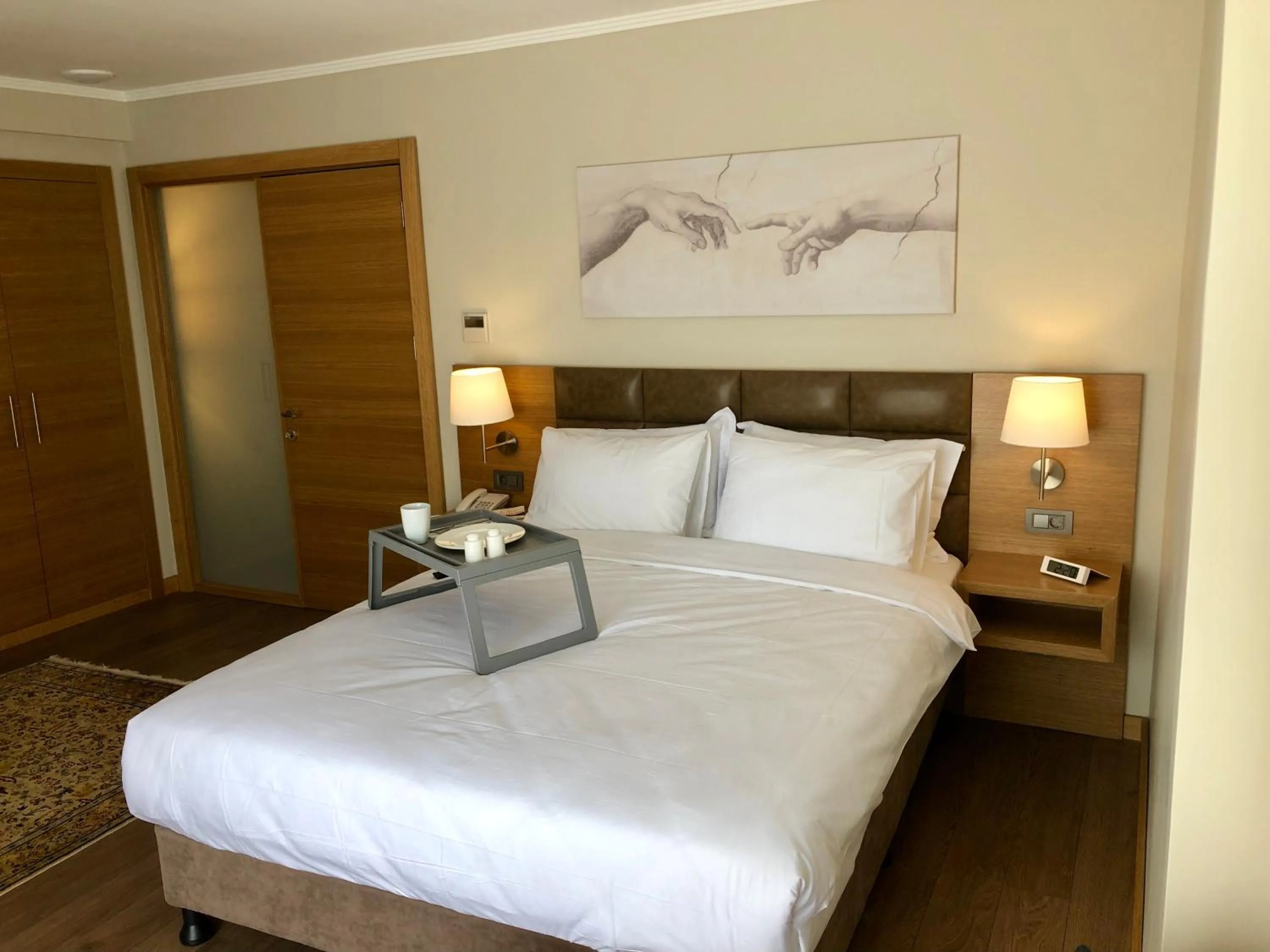 Bedroom in Fehmi Bey Suites